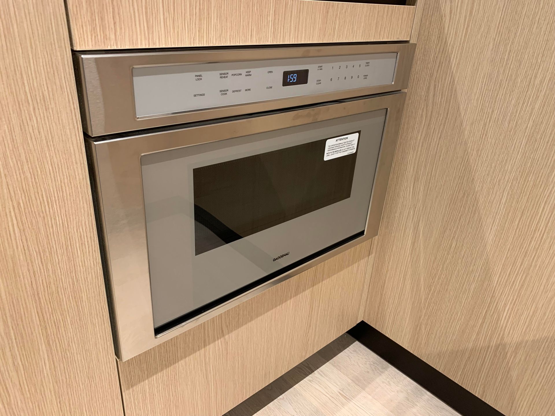 monogram-gaggenau-microwave-drawer at 1177 Burrard Street, Downtown VW, Vancouver West monogram-gaggenau-microwave-drawer at 1177 Burrard Street, Downtown VW, Vancouver West