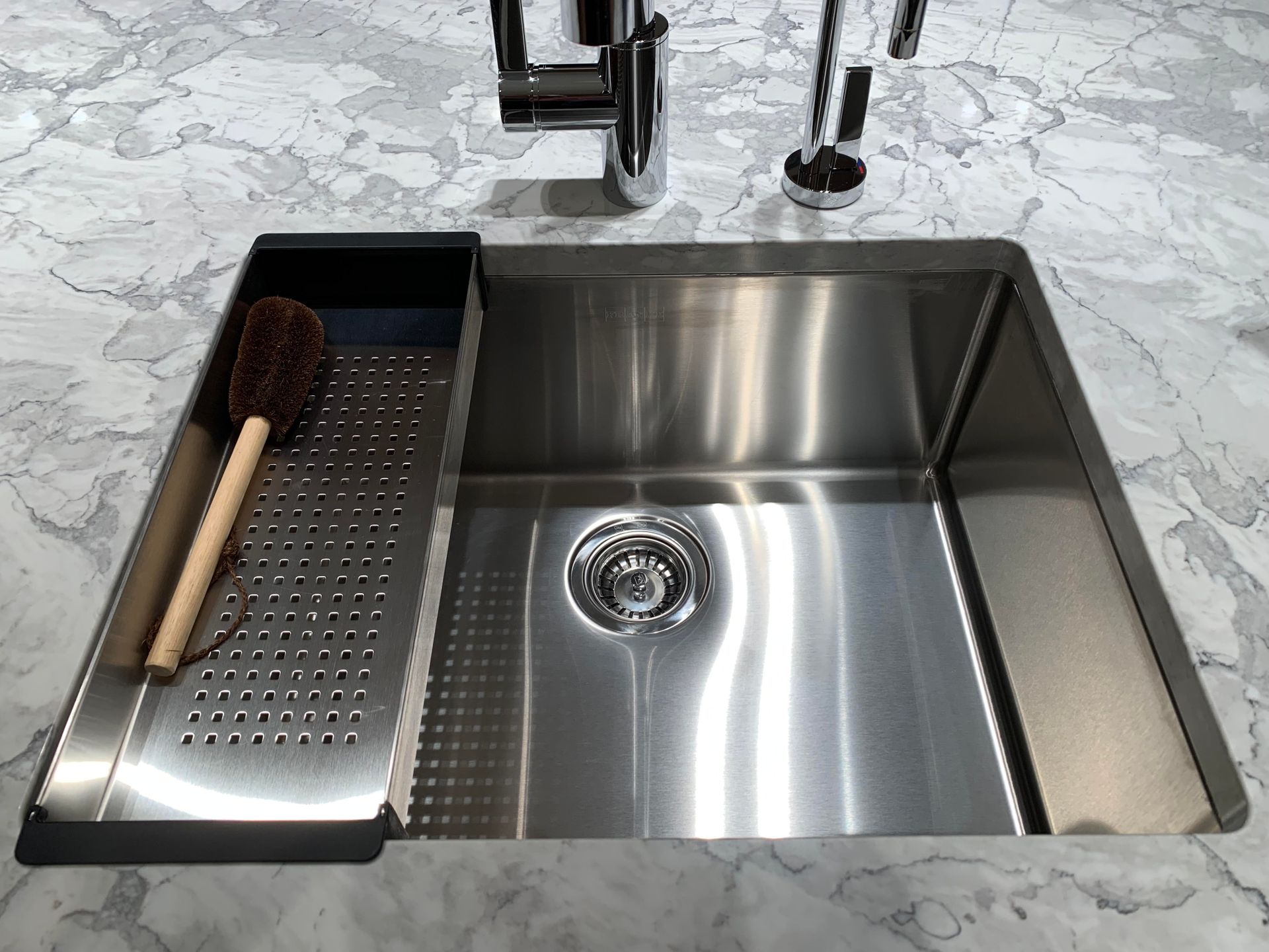 monogram-kitchen-sink-with-dornbracht-faucet at 1177 Burrard Street, Downtown VW, Vancouver West monogram-kitchen-sink-with-dornbracht-faucet at 1177 Burrard Street, Downtown VW, Vancouver West