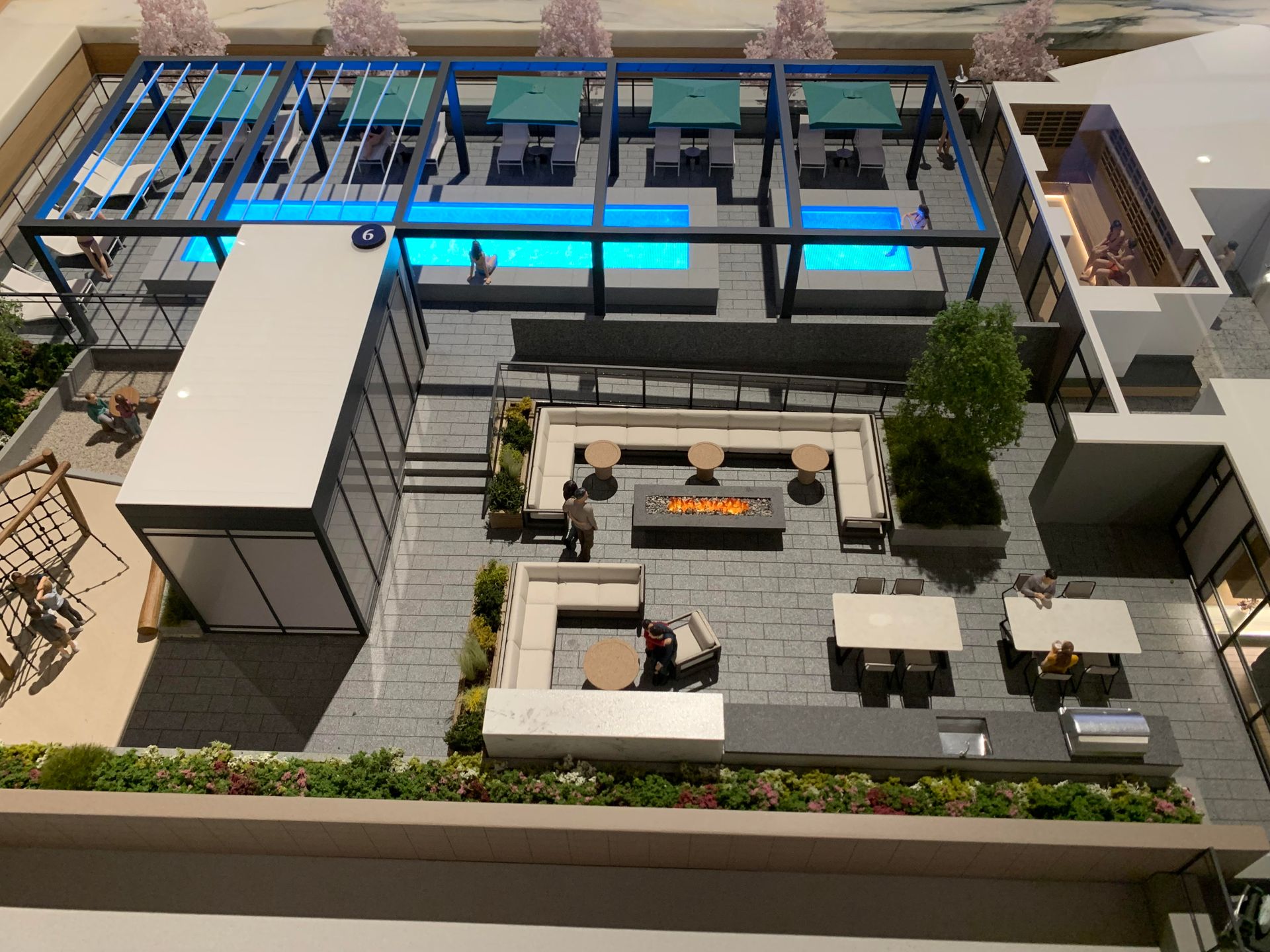monogram-outdoor-amenity-space at 1177 Burrard Street, Downtown VW, Vancouver West monogram-outdoor-amenity-space at 1177 Burrard Street, Downtown VW, Vancouver West
