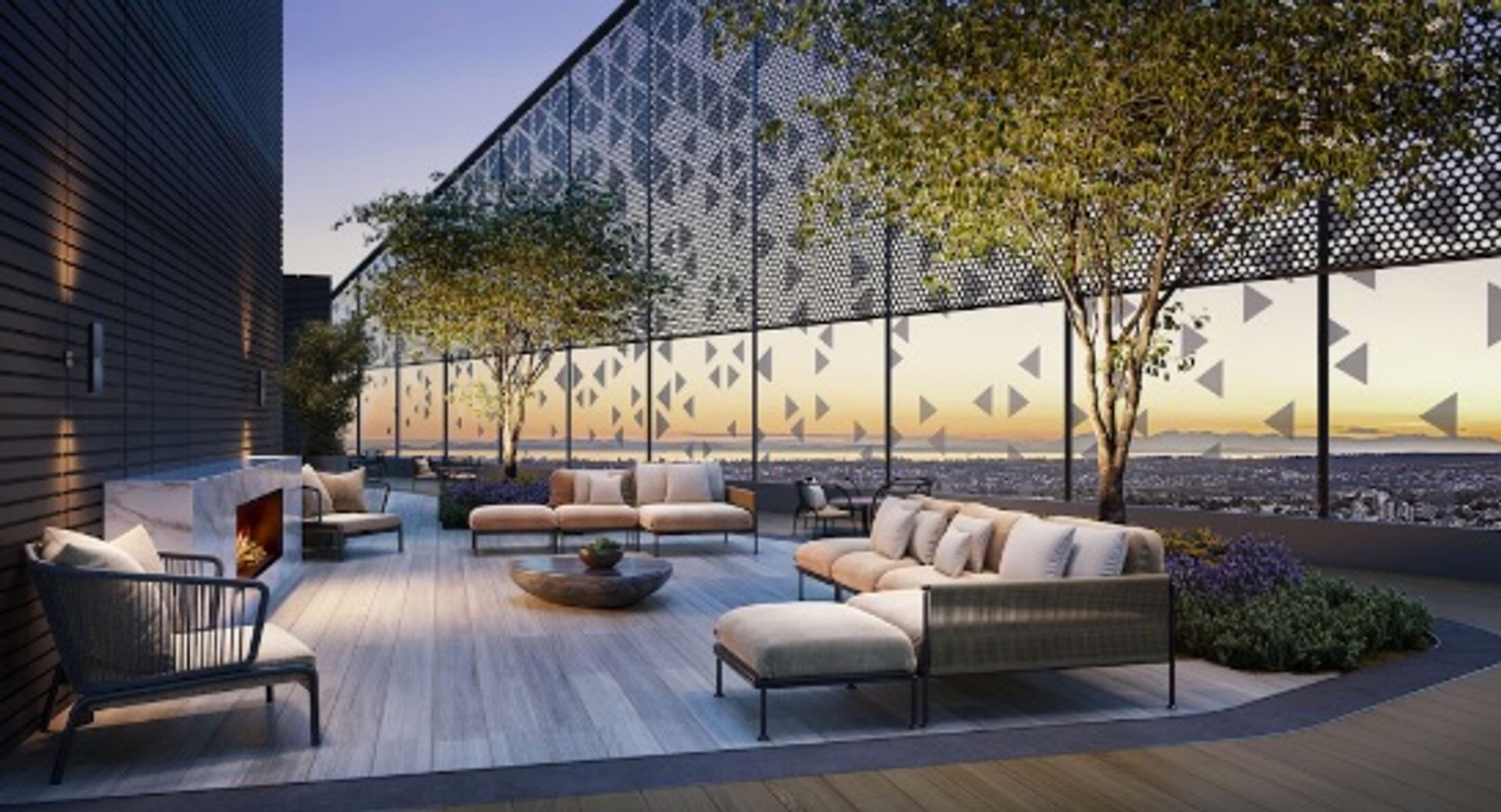 monogram-rooftop-terrace-rendering at 1177 Burrard Street, Downtown VW, Vancouver West monogram-rooftop-terrace-rendering at 1177 Burrard Street, Downtown VW, Vancouver West