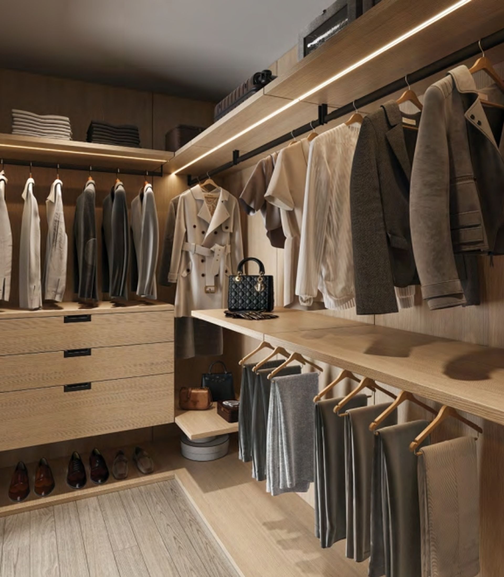 Autograph collection walk-in closet at 1177 Burrard Street, Downtown VW, Vancouver West Autograph collection walk-in closet at 1177 Burrard Street, Downtown VW, Vancouver West