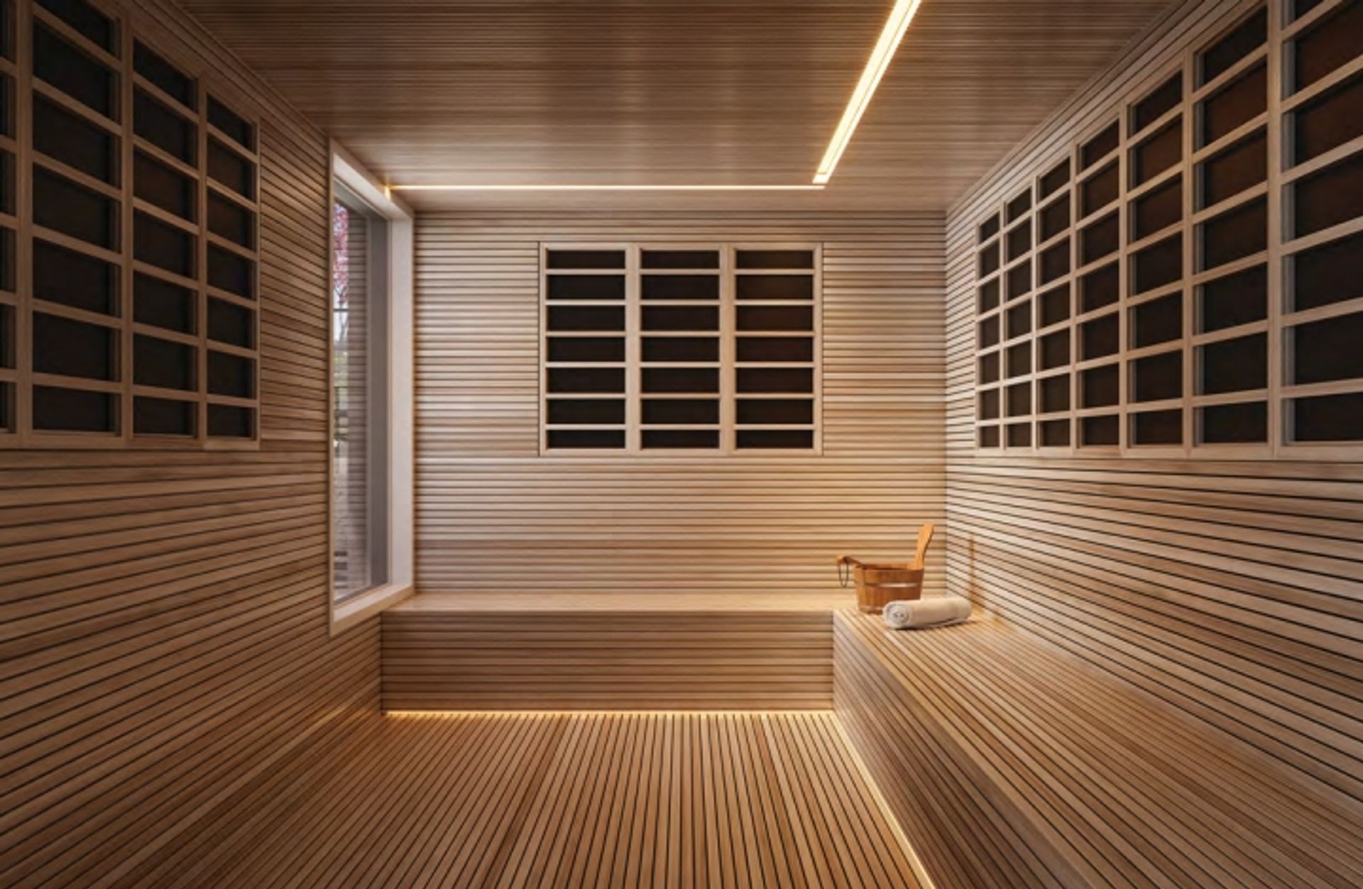 Club Monogram sauna at 1177 Burrard Street, Downtown VW, Vancouver West Club Monogram sauna at 1177 Burrard Street, Downtown VW, Vancouver West