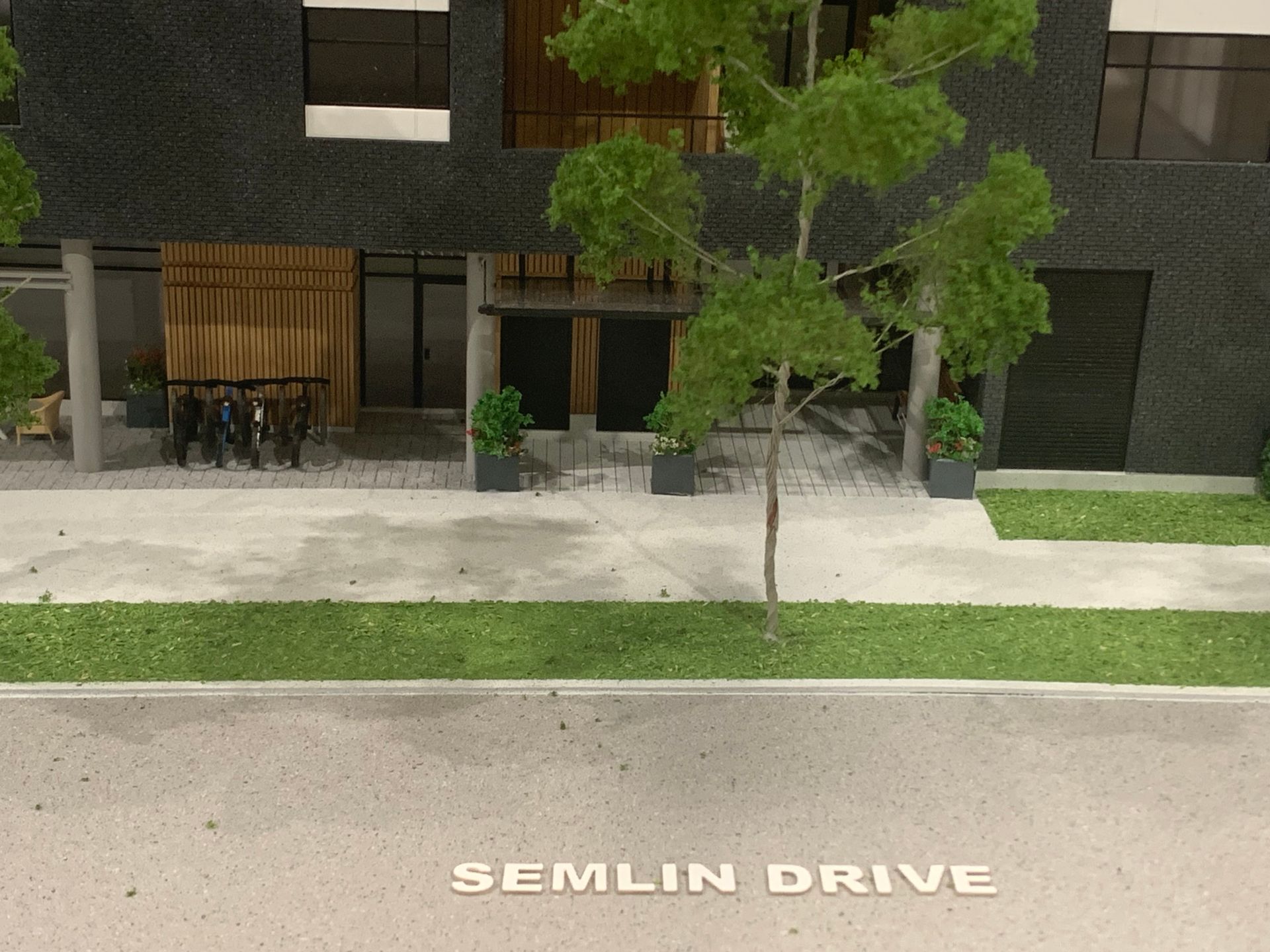 East Junction lobby entrance off Semlin at 2465 Semlin Drive, Grandview Woodland, Vancouver East East Junction lobby entrance off Semlin at 2465 Semlin Drive, Grandview Woodland, Vancouver East