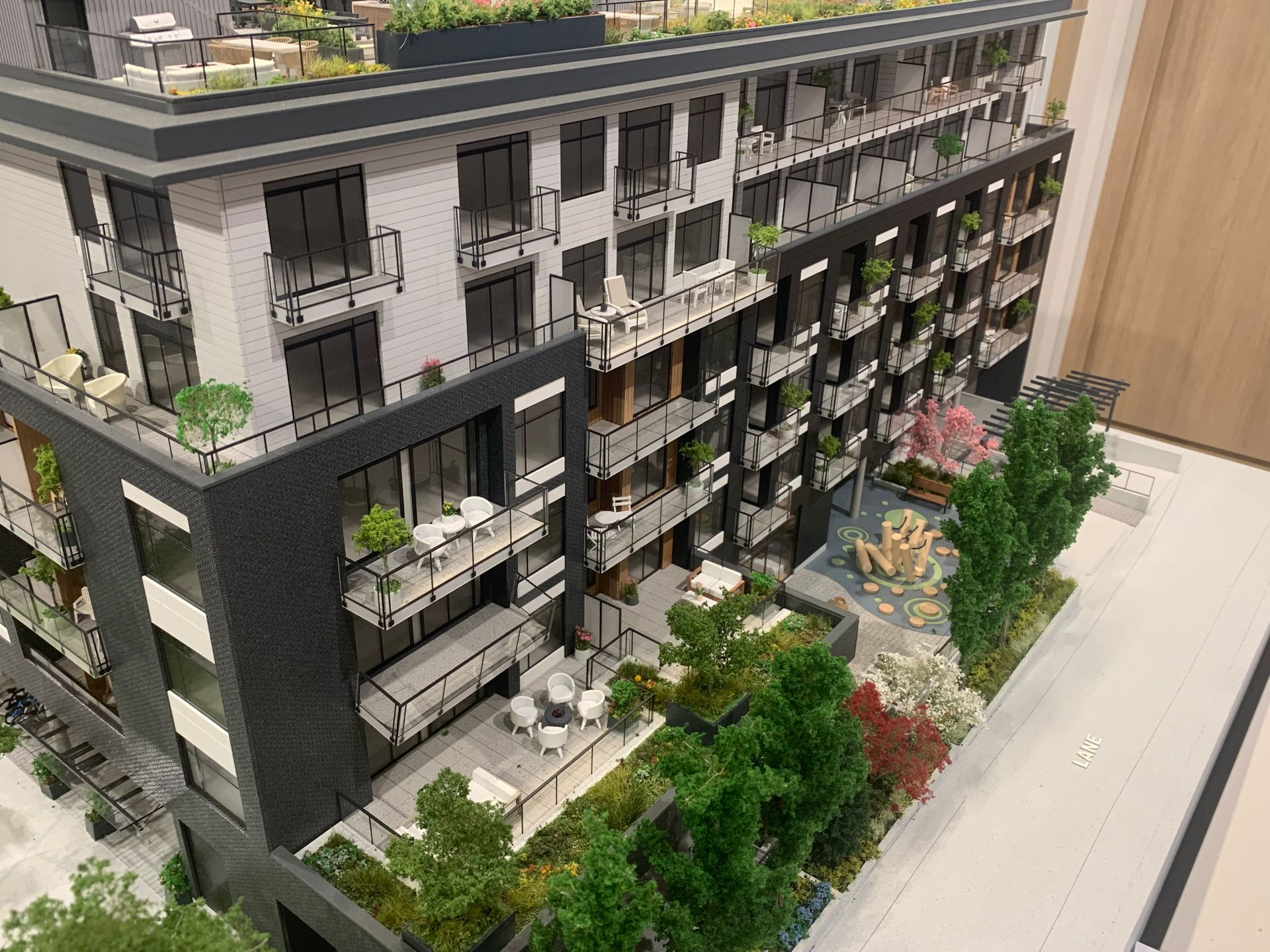 East Junction north building model at 2465 Semlin Drive, Grandview Woodland, Vancouver East East Junction north building model at 2465 Semlin Drive, Grandview Woodland, Vancouver East