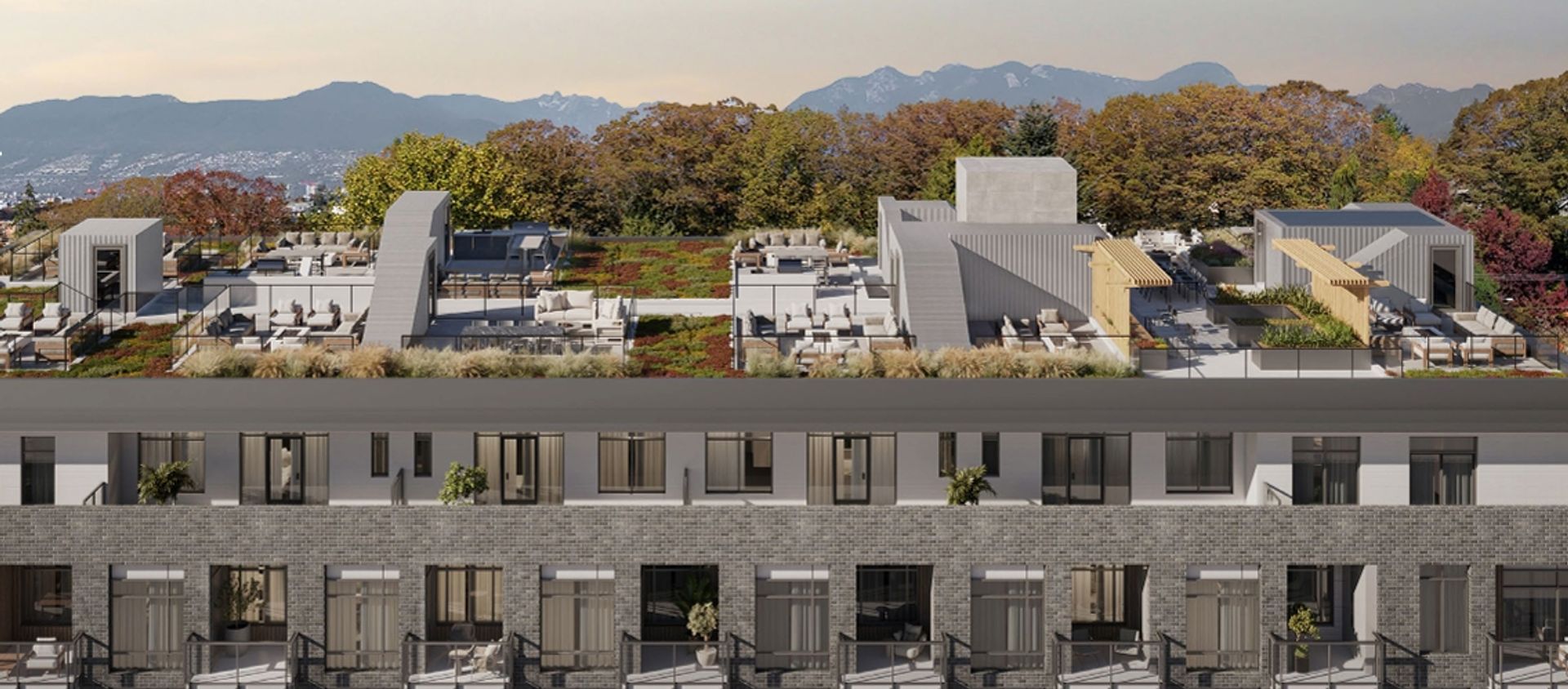 East Junction roof deck at 2465 Semlin Drive, Grandview Woodland, Vancouver East East Junction roof deck at 2465 Semlin Drive, Grandview Woodland, Vancouver East