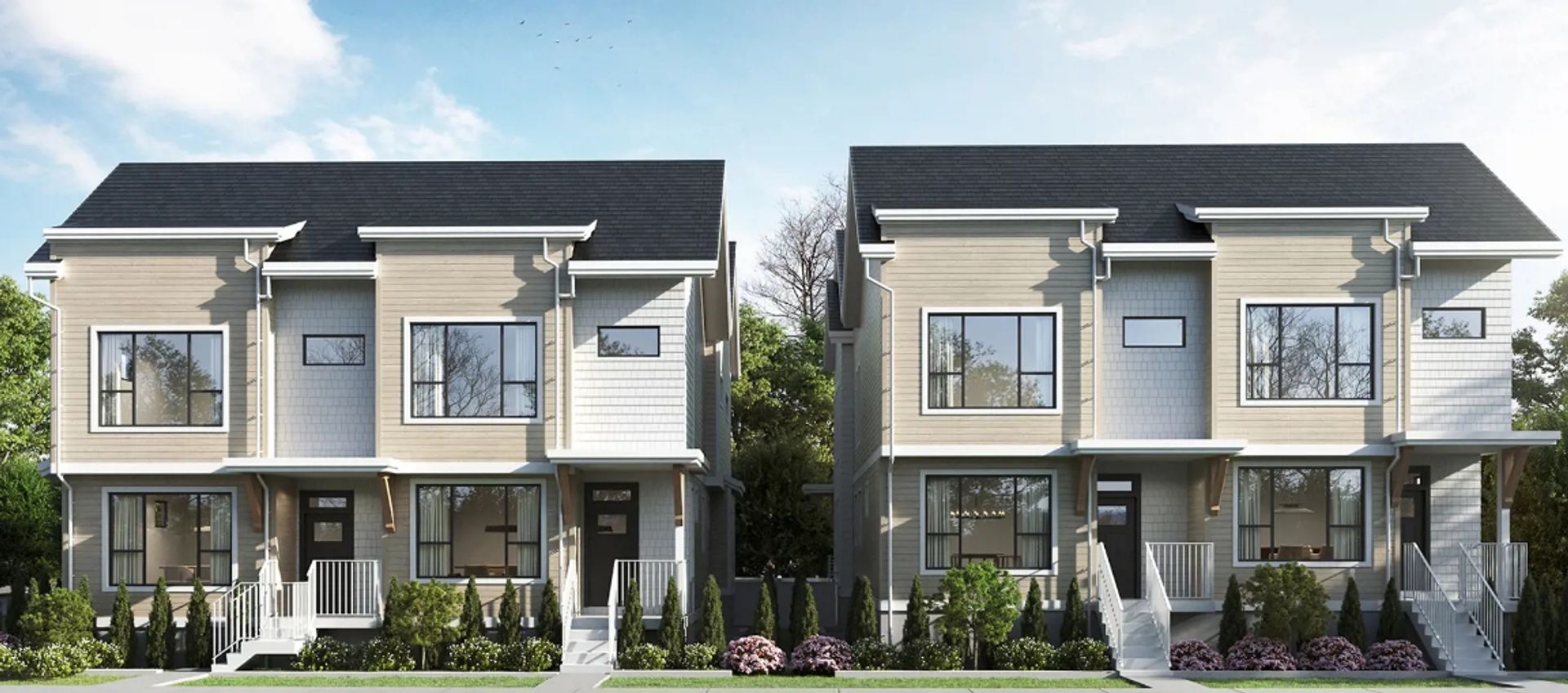 Moments Duplexes- exterior rendering at 8188 201 Street, Langley Moments Duplexes- exterior rendering at 8188 201 Street, Langley