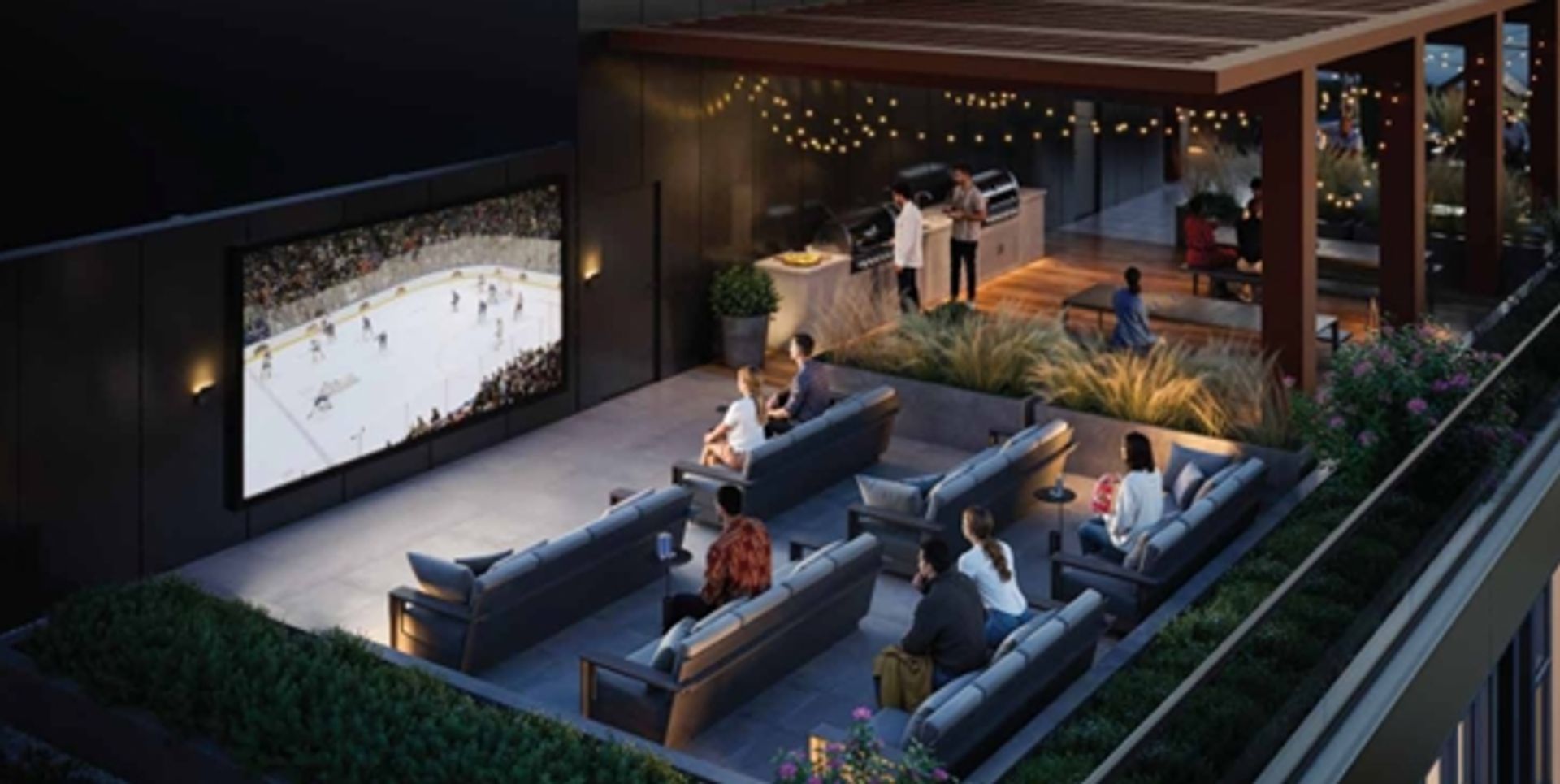 kwasen outdoor movie lounge at 3405 Willingdon, Central BN, Burnaby North kwasen outdoor movie lounge at 3405 Willingdon, Central BN, Burnaby North