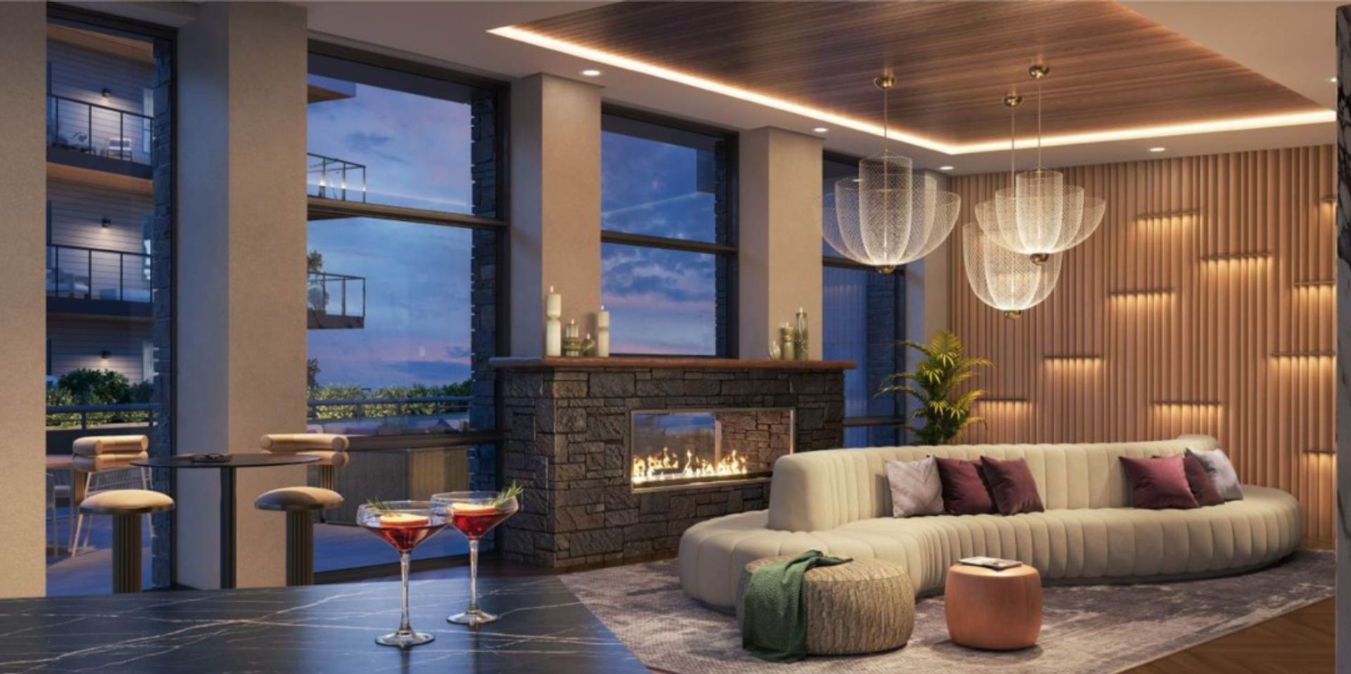 lounge at 630 Boynton, Kelowna lounge at 630 Boynton, Kelowna