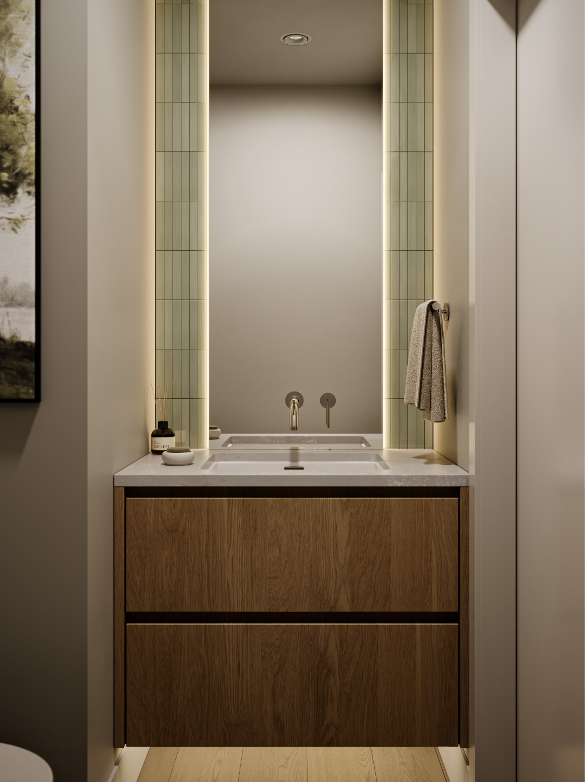 bathrooom-render at 950 W 57th, South Cambie, Vancouver West bathrooom-render at 950 W 57th, South Cambie, Vancouver West