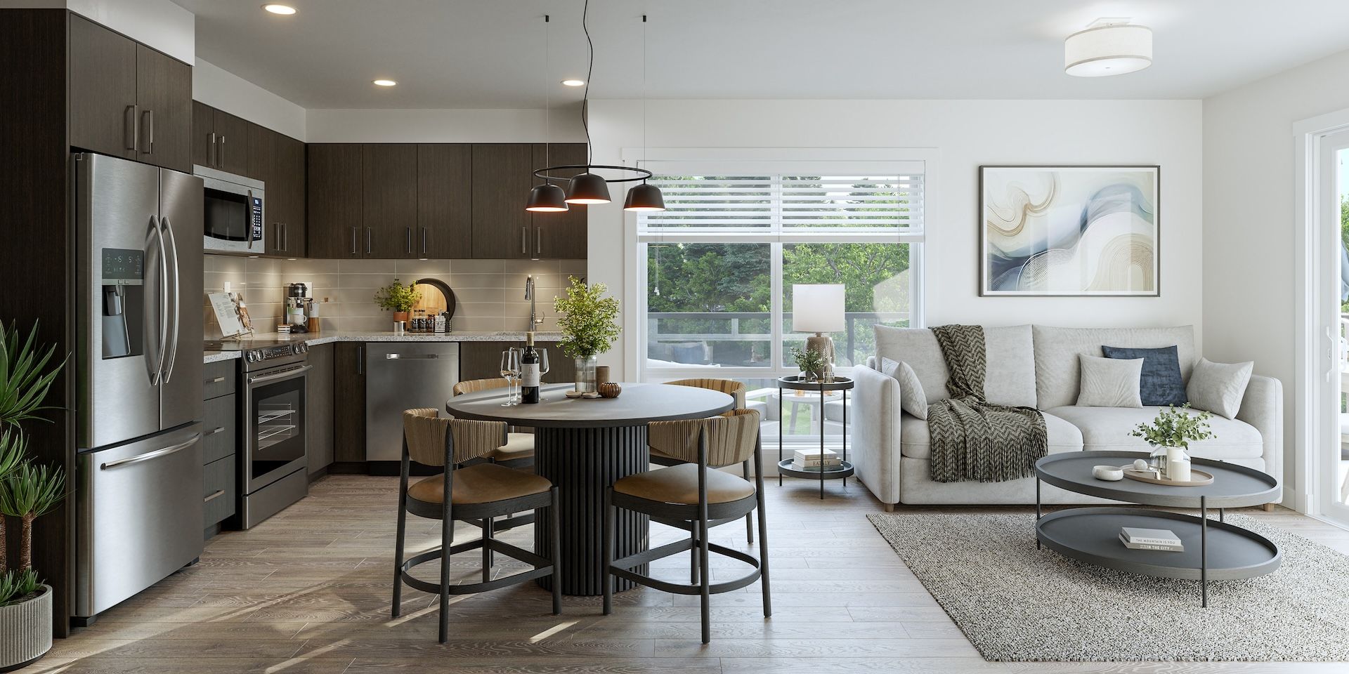 Triumph Kitchen/Living Space at 33919 George Ferguson Way, Central Abbotsford, Abbotsford Triumph Kitchen/Living Space at 33919 George Ferguson Way, Central Abbotsford, Abbotsford
