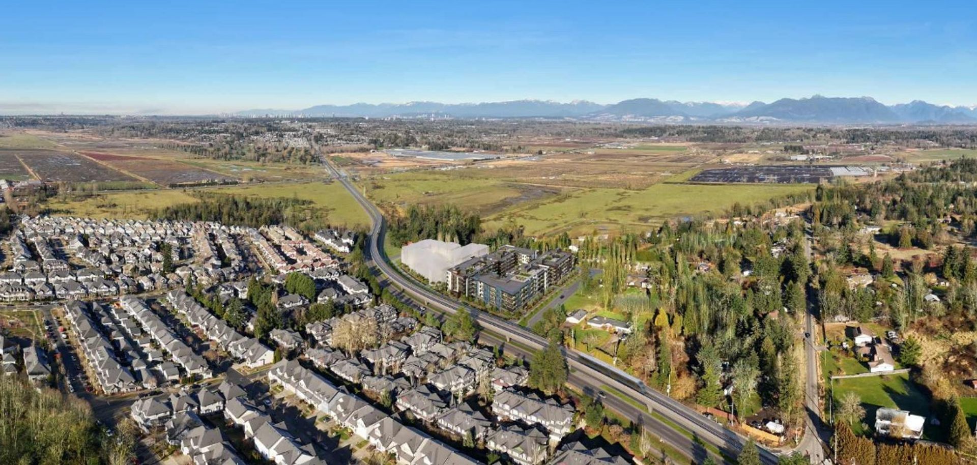 aerial at 18088 72 Avenue, Surrey aerial at 18088 72 Avenue, Surrey