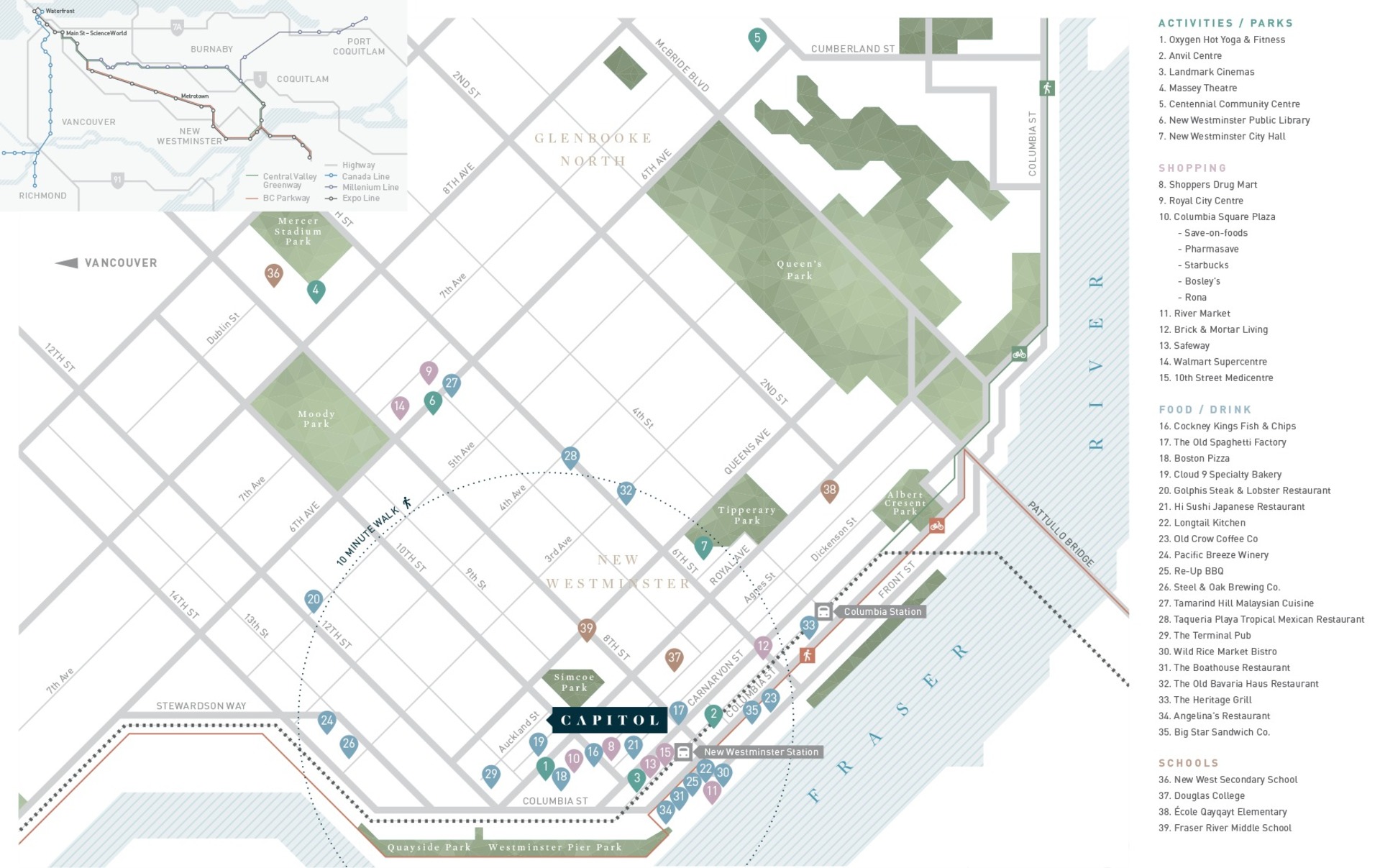 capitol-location-map at 1012 Auckland Street Street, Uptown NW, New Westminster capitol-location-map at 1012 Auckland Street Street, Uptown NW, New Westminster