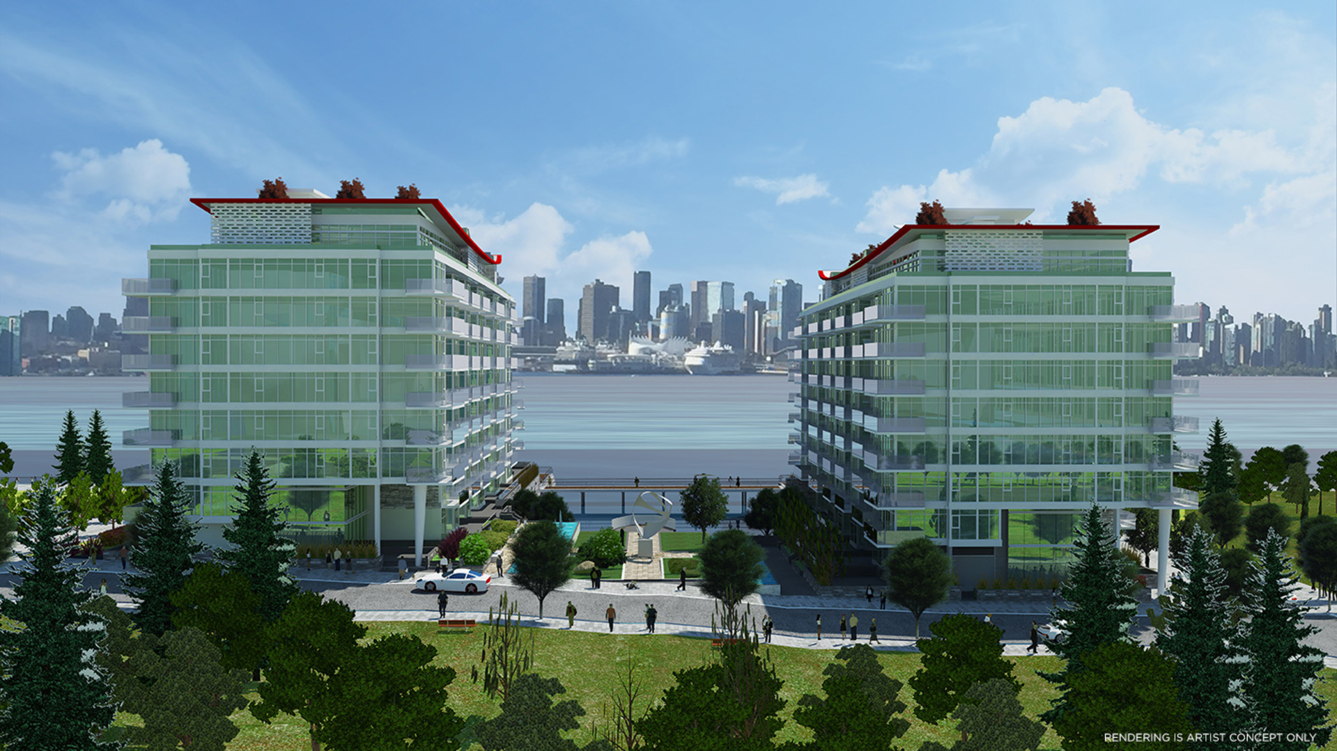 Cascade at the Pier at 185 Victory Ship Way, Lower Lonsdale, North Vancouver Cascade at the Pier at 185 Victory Ship Way, Lower Lonsdale, North Vancouver