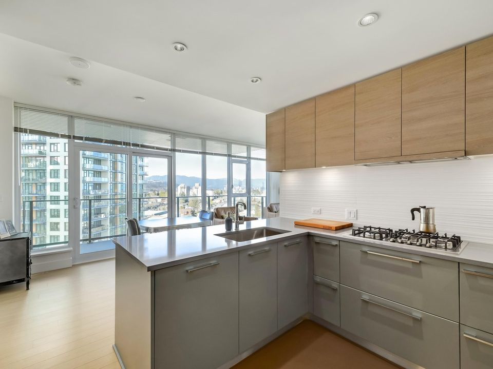 1605 - 7388 Kingsway Kitchen 3 at 1605 - 7388 Kingsway, Edmonds BE, Burnaby East