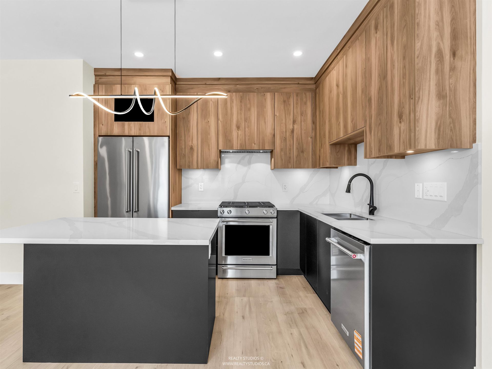 Kitchen at 1 - 5221 Clarendon Street, Collingwood VE, Vancouver East Kitchen at 1 - 5221 Clarendon Street, Collingwood VE, Vancouver East