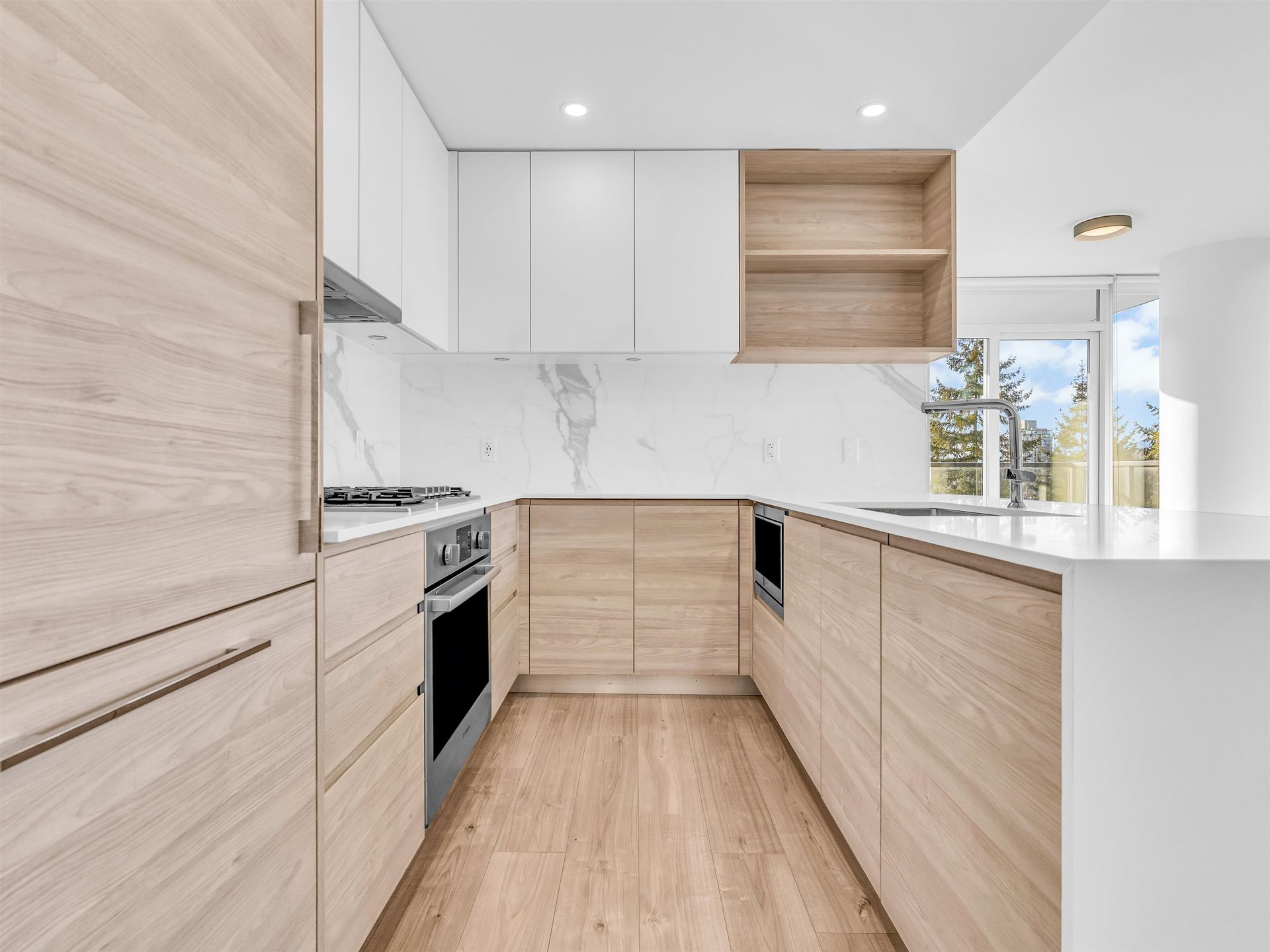 kitchen with bosch appliances at 1208 - 595 Austin Avenue, Coquitlam West, Coquitlam kitchen with bosch appliances at 1208 - 595 Austin Avenue, Coquitlam West, Coquitlam