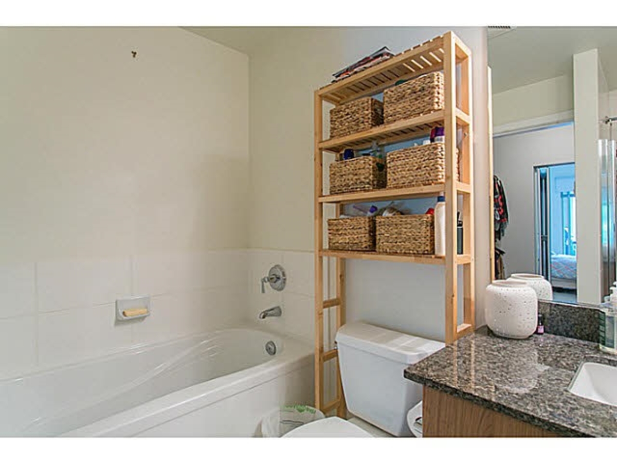 Bathroom at 202 - 255 Ross Drive, Fraserview NW, New Westminster