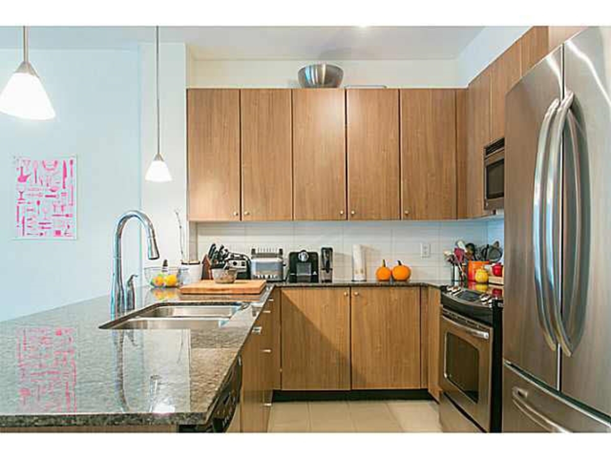 Kitchen at 202 - 255 Ross Drive, Fraserview NW, New Westminster