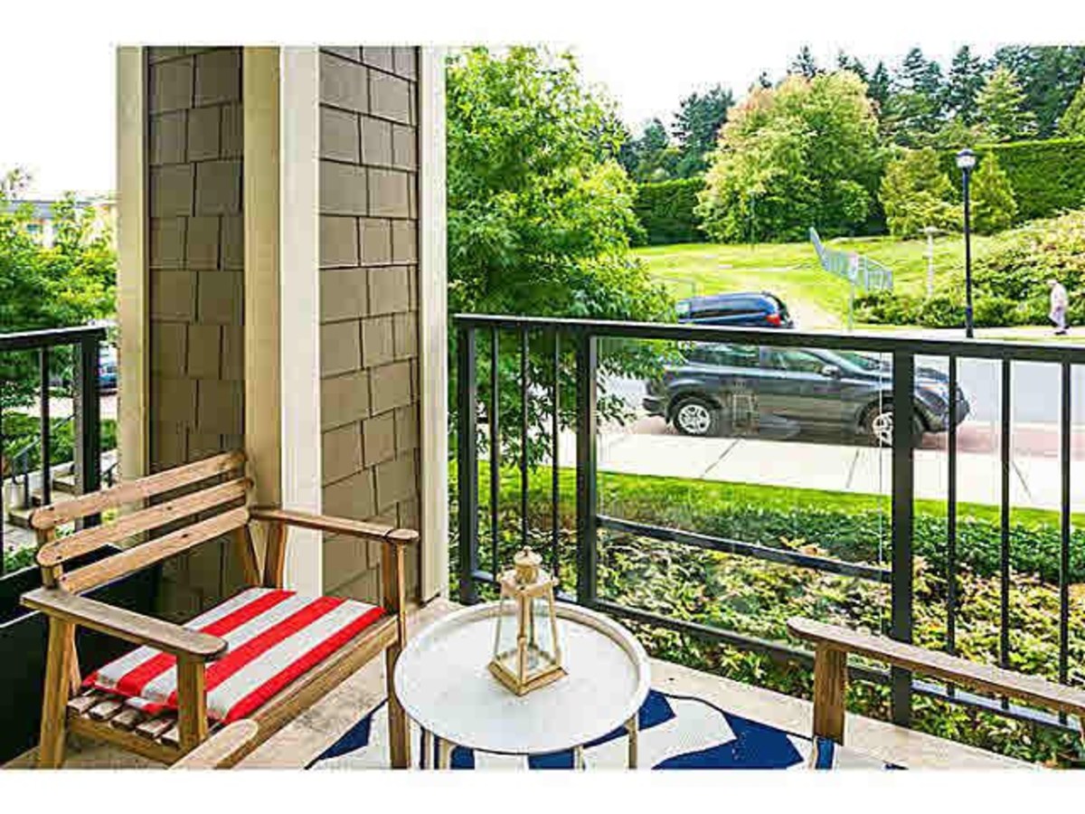 PATIO at 202 - 255 Ross Drive, Fraserview NW, New Westminster