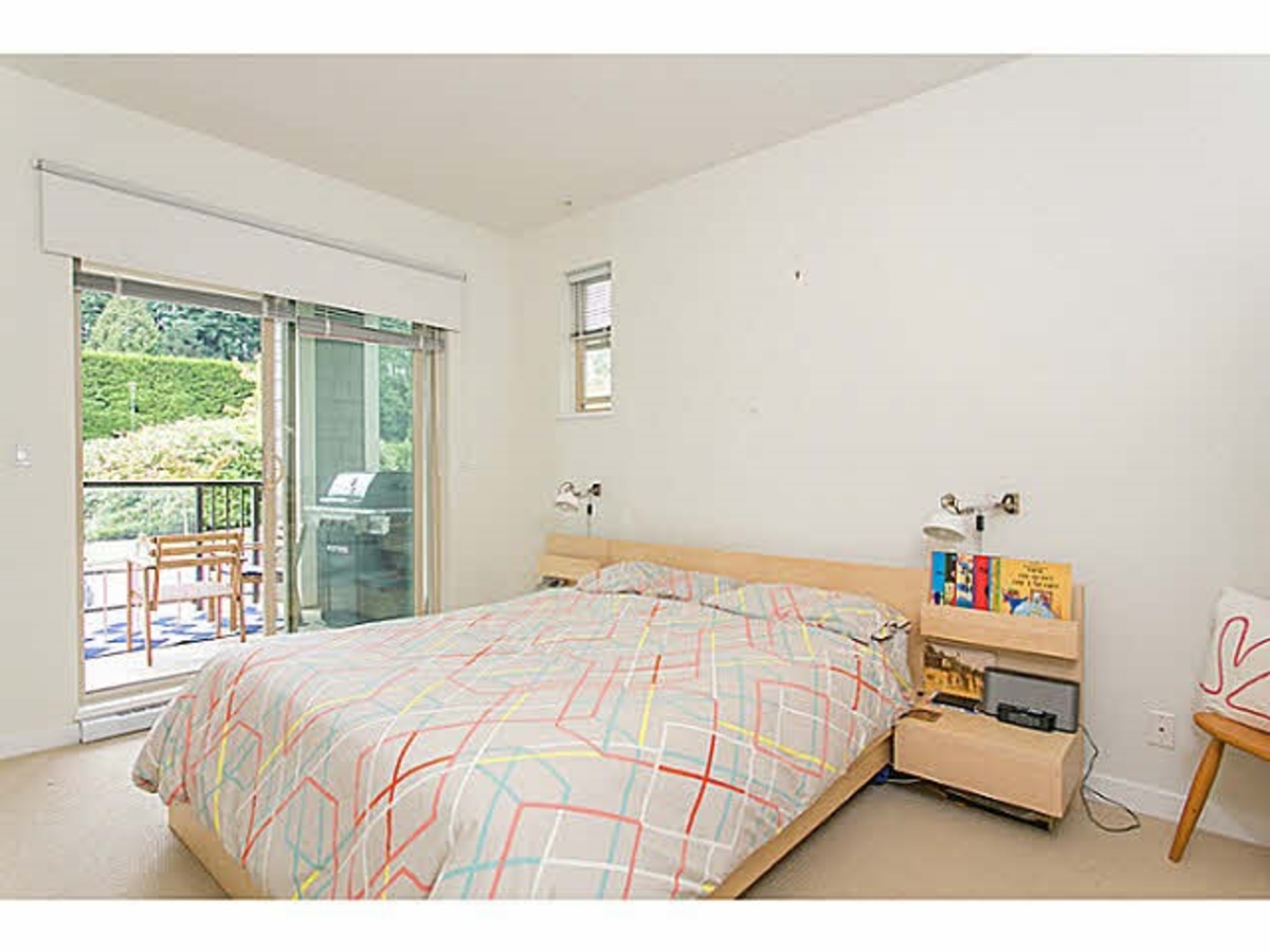 Bedroom at 202 - 255 Ross Drive, Fraserview NW, New Westminster