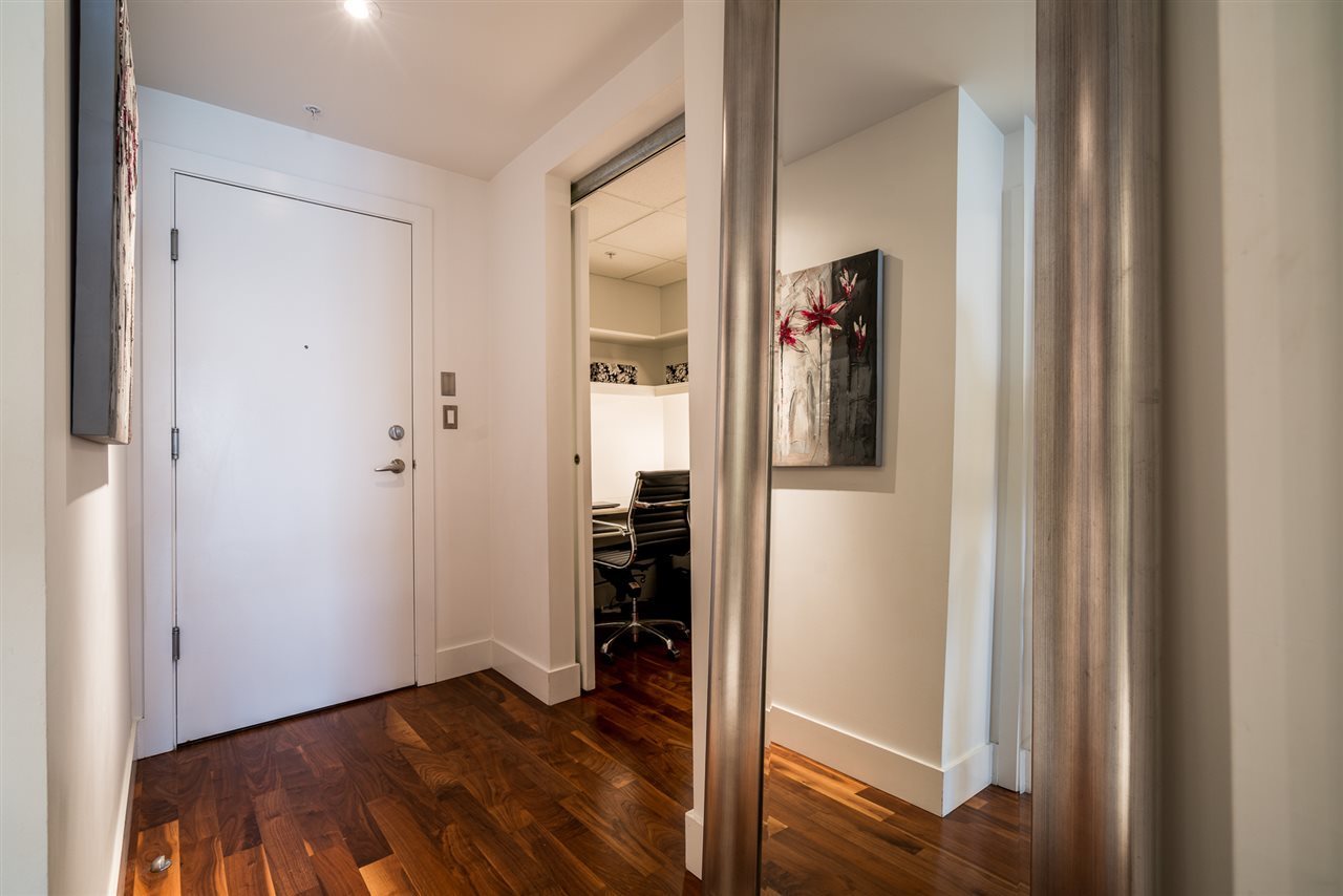 Beautiful Wooden Flooring Welcoming You Into Your New Home at 507 - 1275 Hamilton Street, Yaletown, Vancouver West