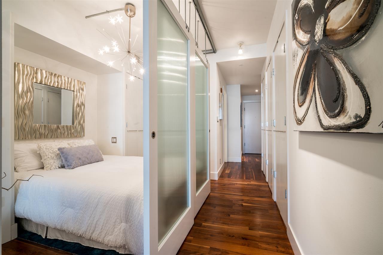 A Cozy Bedroom at 507 - 1275 Hamilton Street, Yaletown, Vancouver West