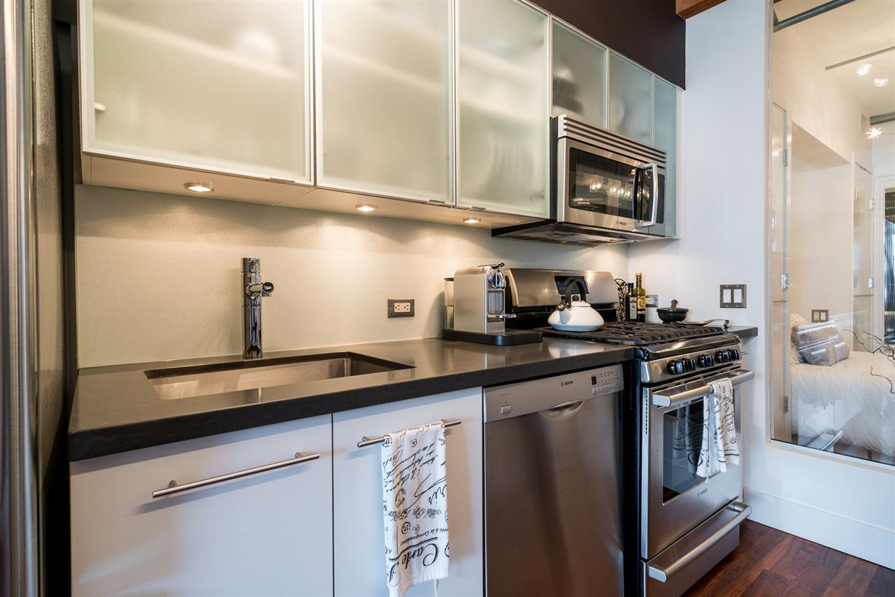 Updated Modern S/S Appliances at 507 - 1275 Hamilton Street, Yaletown, Vancouver West