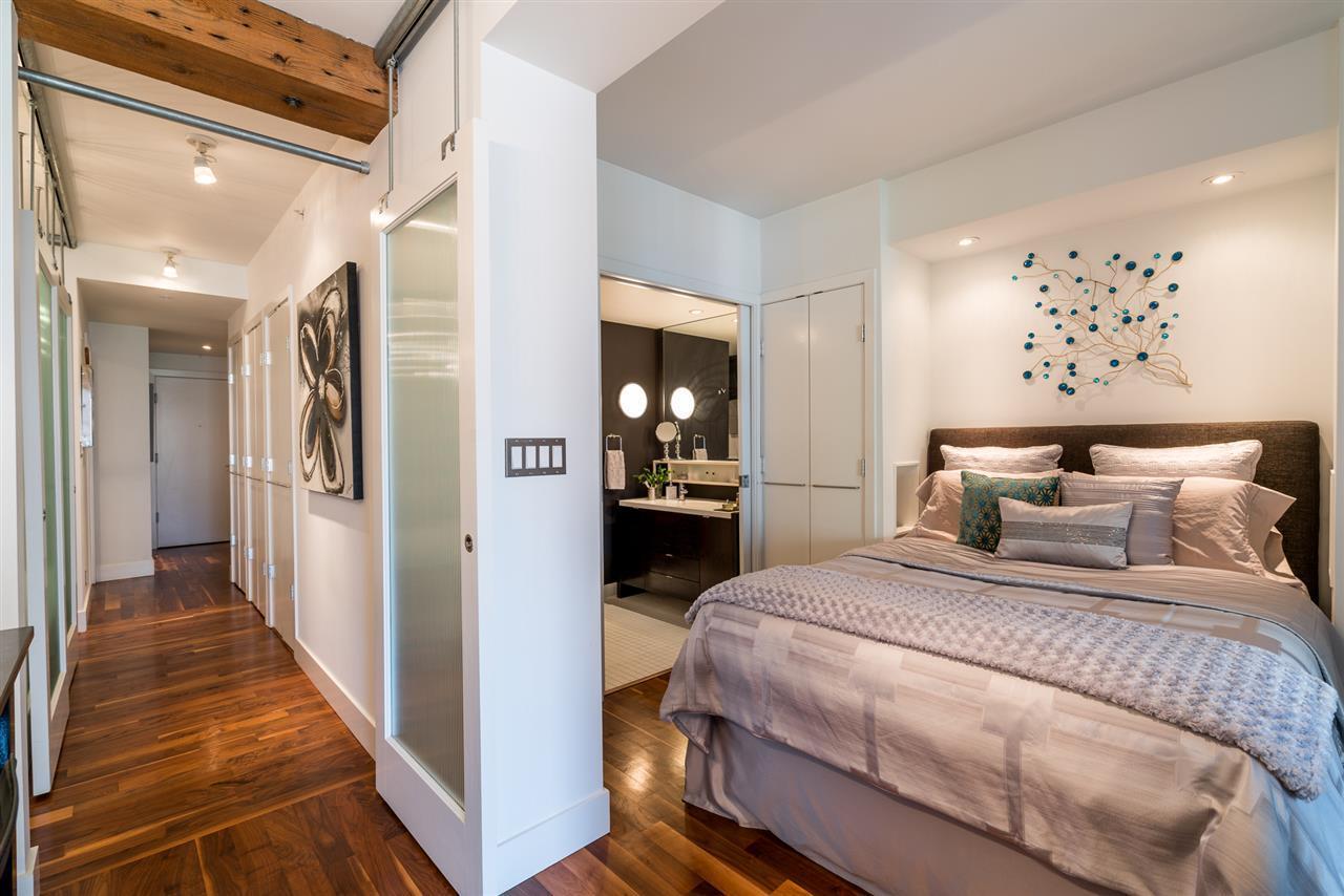 Main Hall & Master's Bedroom at 507 - 1275 Hamilton Street, Yaletown, Vancouver West