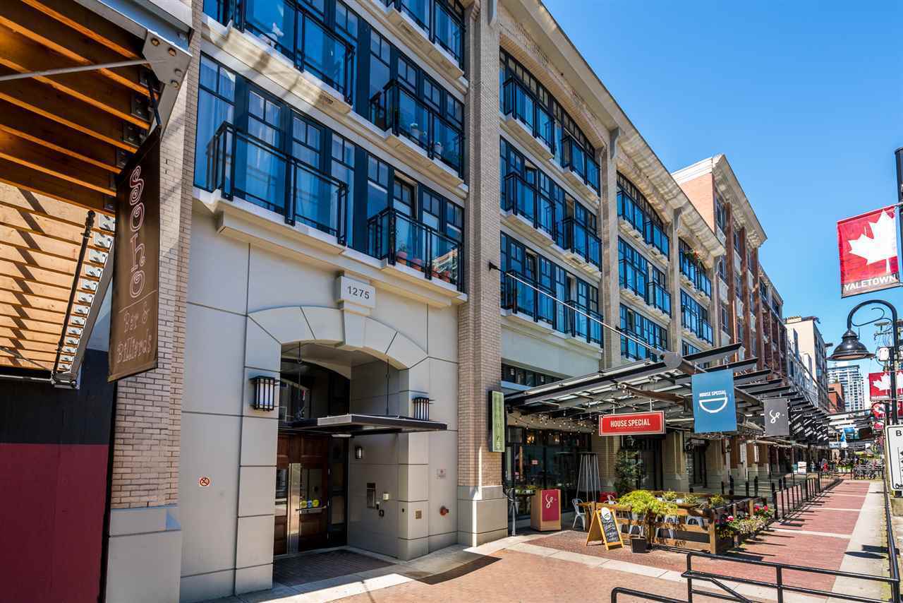 The Alda Is Centrally Located in the Hub of Yaletown at 507 - 1275 Hamilton Street, Yaletown, Vancouver West