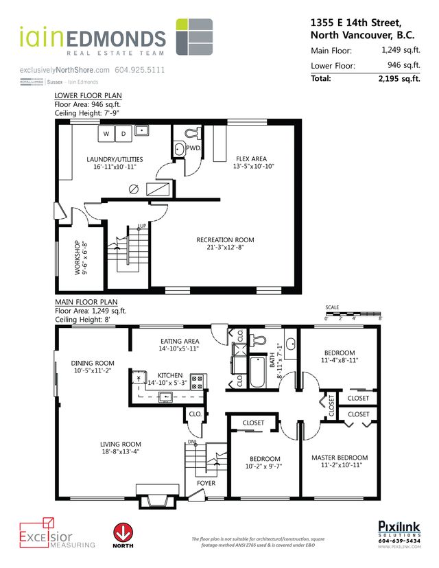 60206 at 1355 14th Street East, Westlynn, North Vancouver