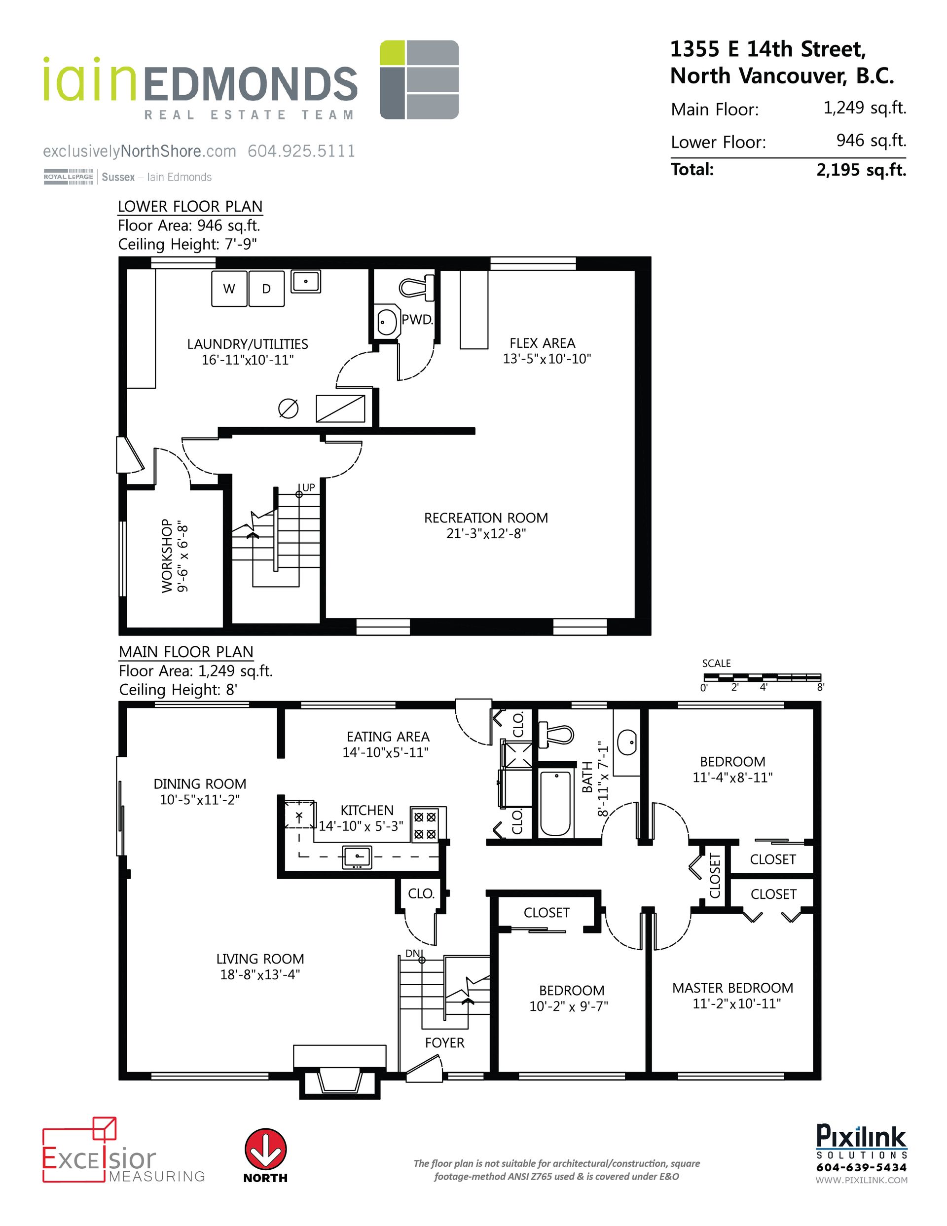 60206 at 1355 14th Street East, Westlynn, North Vancouver