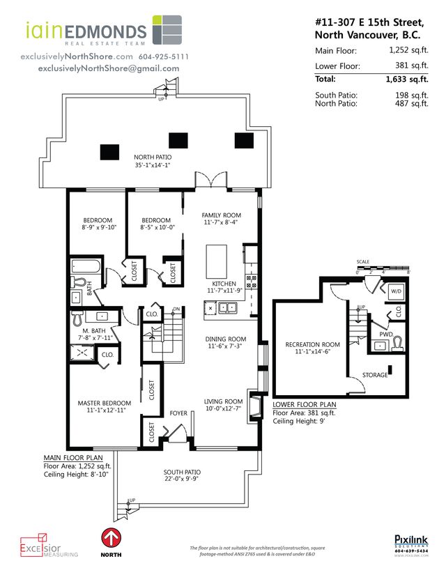 60313 at 11 - 307 15th Street East, Central Lonsdale, North Vancouver