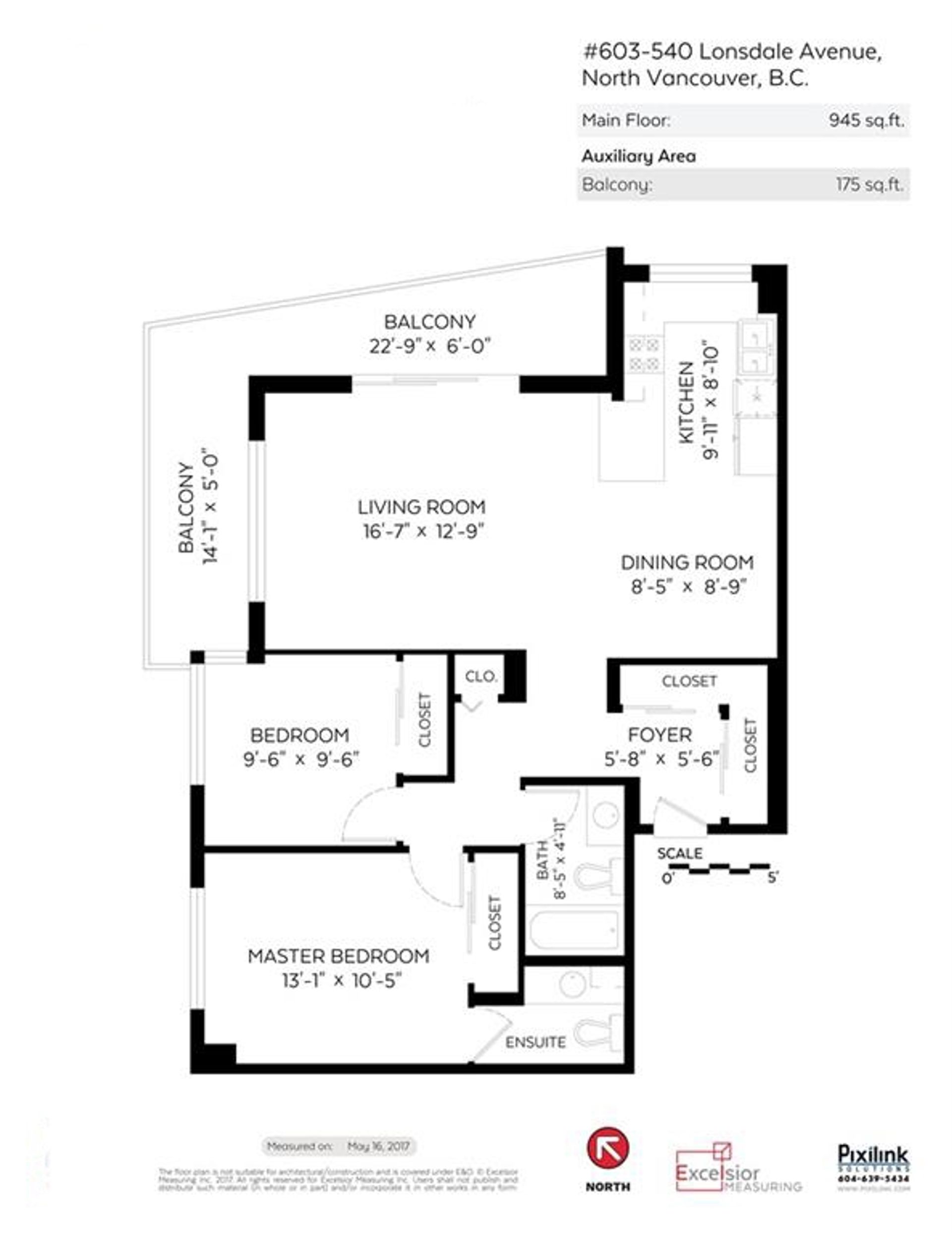 65831 at 603 - 540 Lonsdale Avenue, North Vancouver