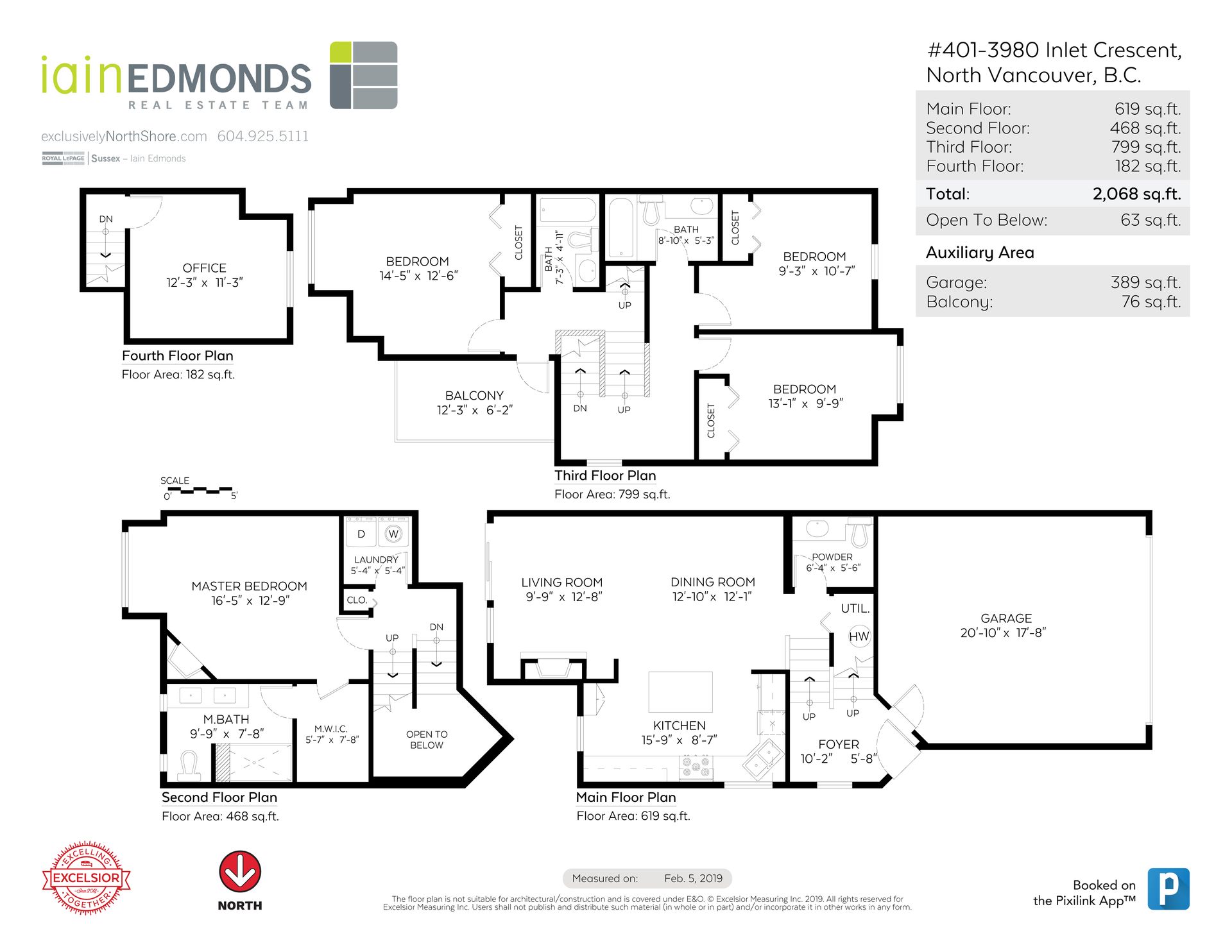 74942 at 401 - 3980 Inlet Crescent, North Vancouver