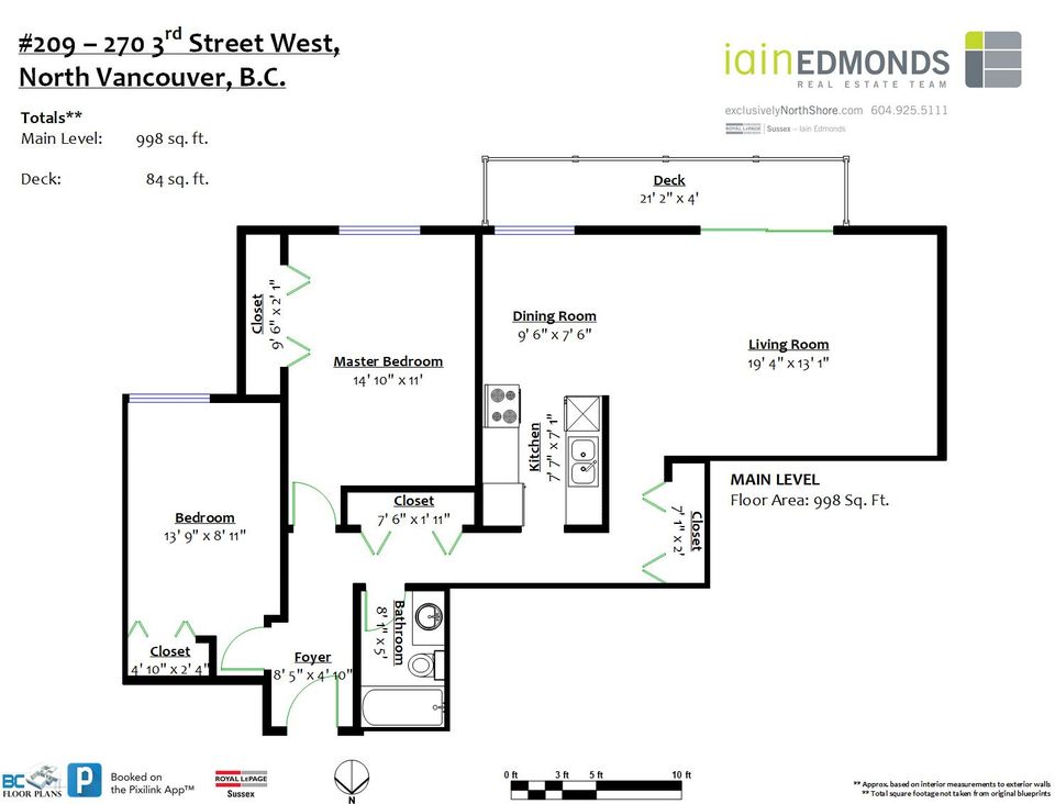 209 - 270 3rd Street W1