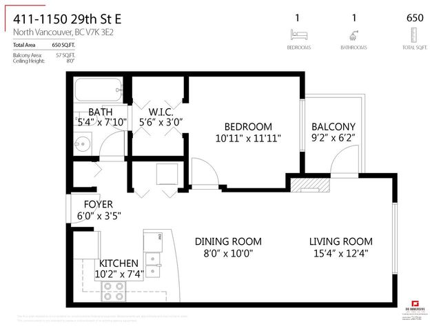 82401 at 411 - 1150 29th Street E, North Vancouver