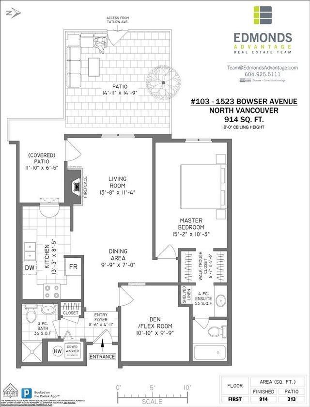 87107 at 103 - 1523 Bowser Avenue, North Vancouver