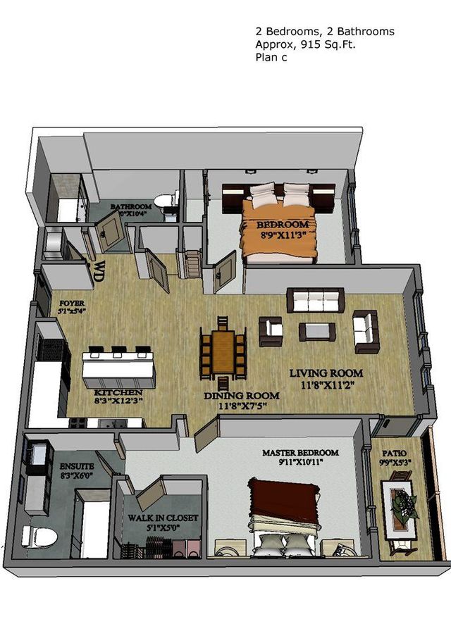 90058 at 402 - 2663 Library Lane, North Vancouver