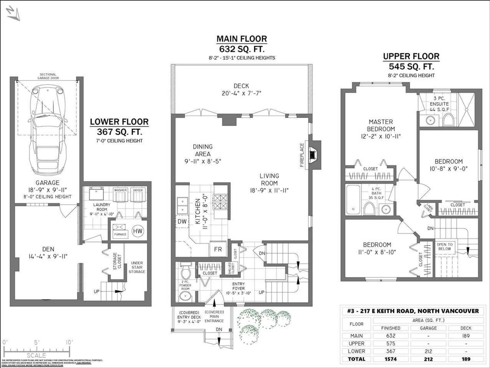 original-22-92208 at 3 - 217 Keith Road E, North Vancouver