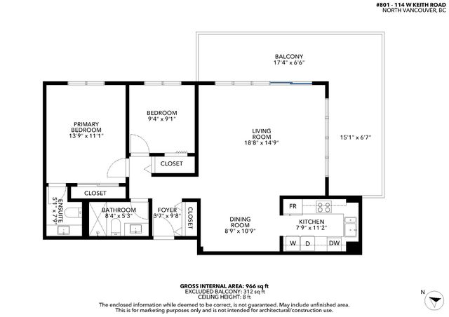 114-w-keith-road-central-lonsdale-north-vancouver-40 at 801 - 114 W Keith Road, Central Lonsdale, North Vancouver