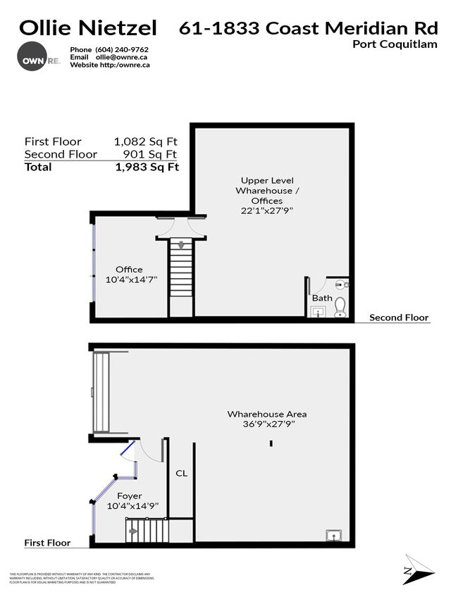 floor-plan-61-1833-coast-meridian at 61 - 1833 Coast Meridian Road, Port Coquitlam