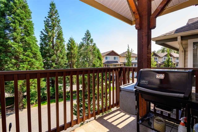 Patio at 34 - 2387 Argue Street, Citadel PQ, Port Coquitlam