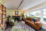 Living Room at 1378 Oakwood Crescent, Norgate, North Vancouver