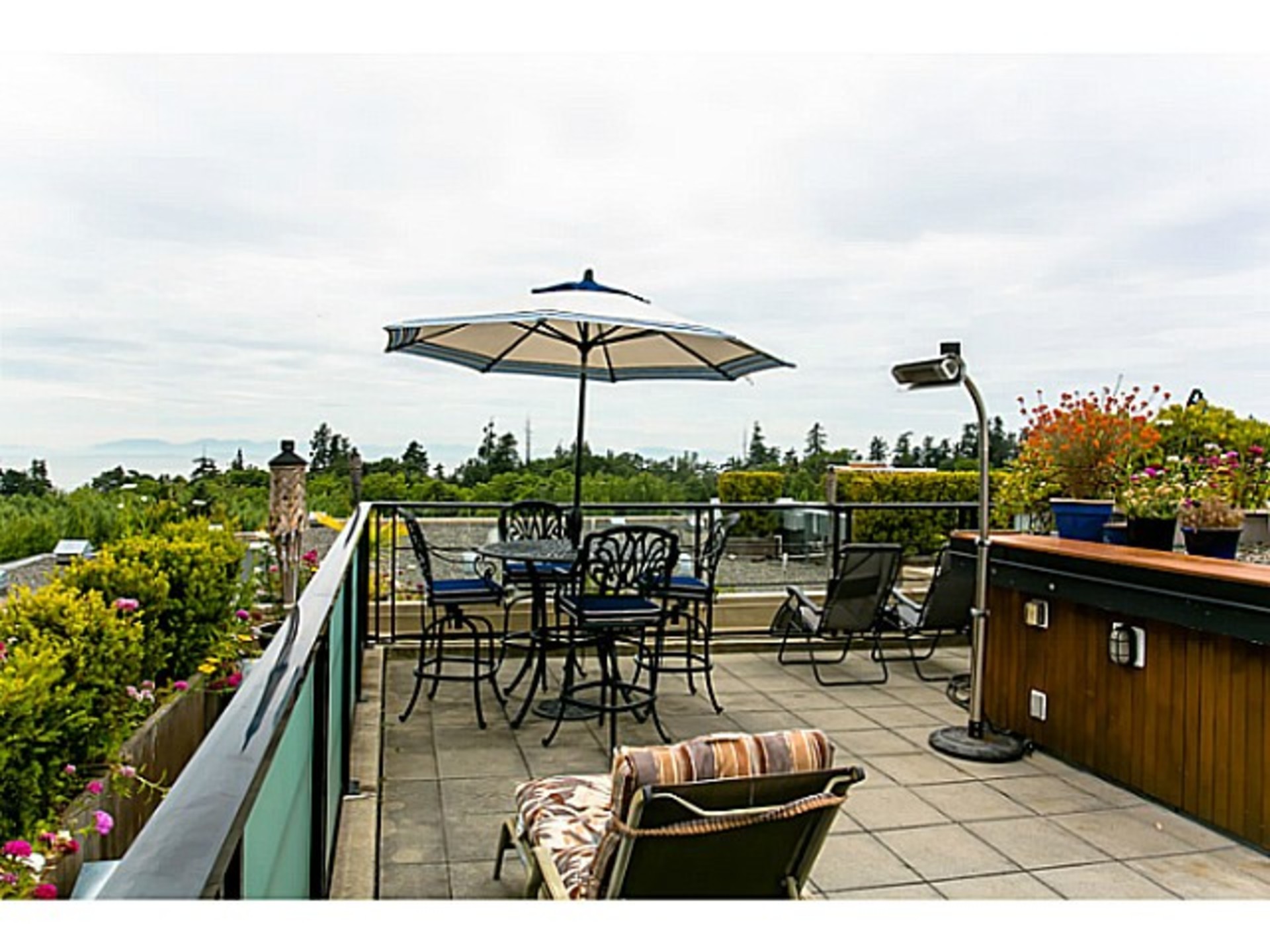 Patio at 510 - 6333  Drive, University VW, Vancouver West