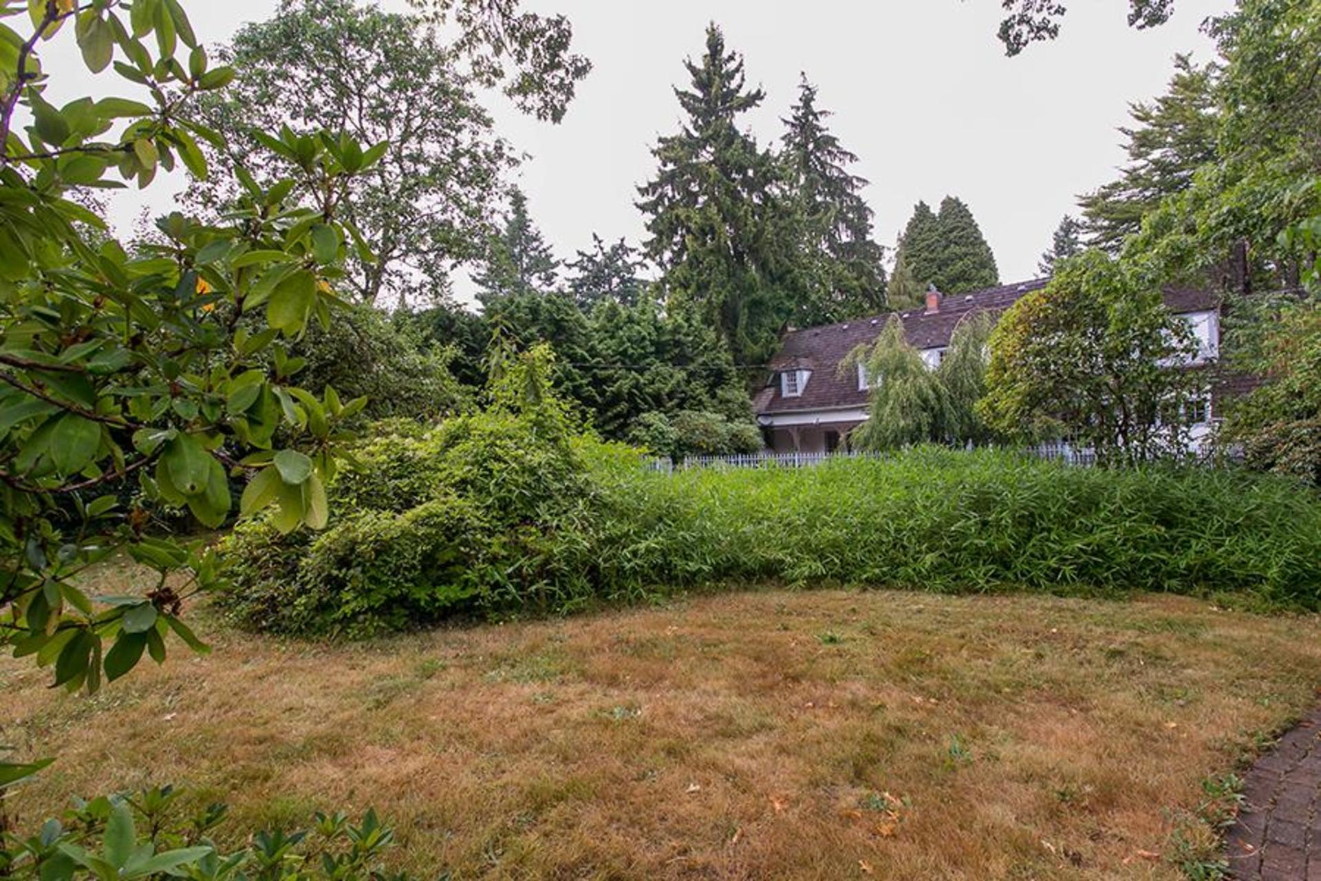 Backyard at 4770 2nd Avenue, Point Grey, Vancouver West