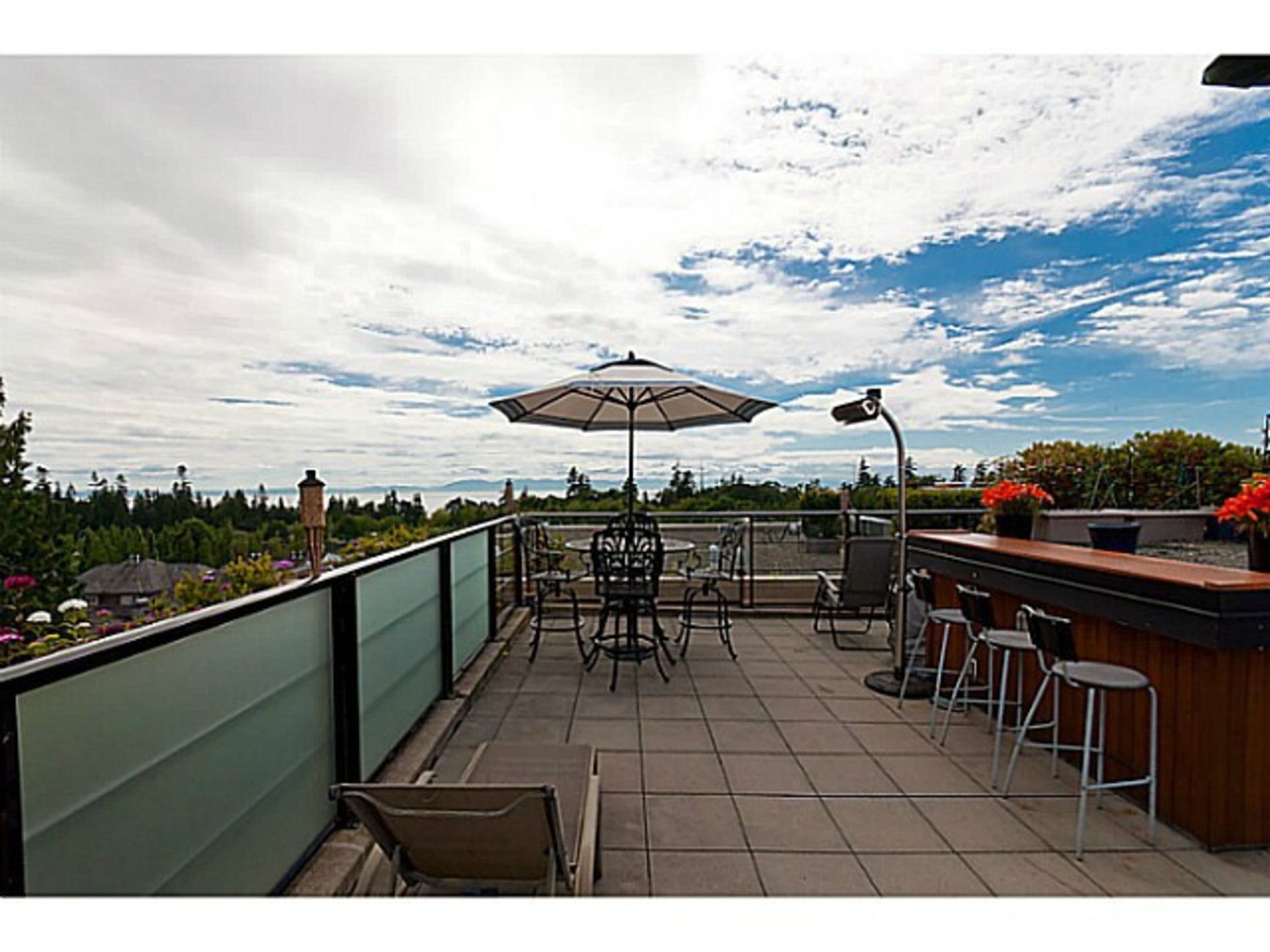 Patio at 510 - 6333  Drive, University VW, Vancouver West