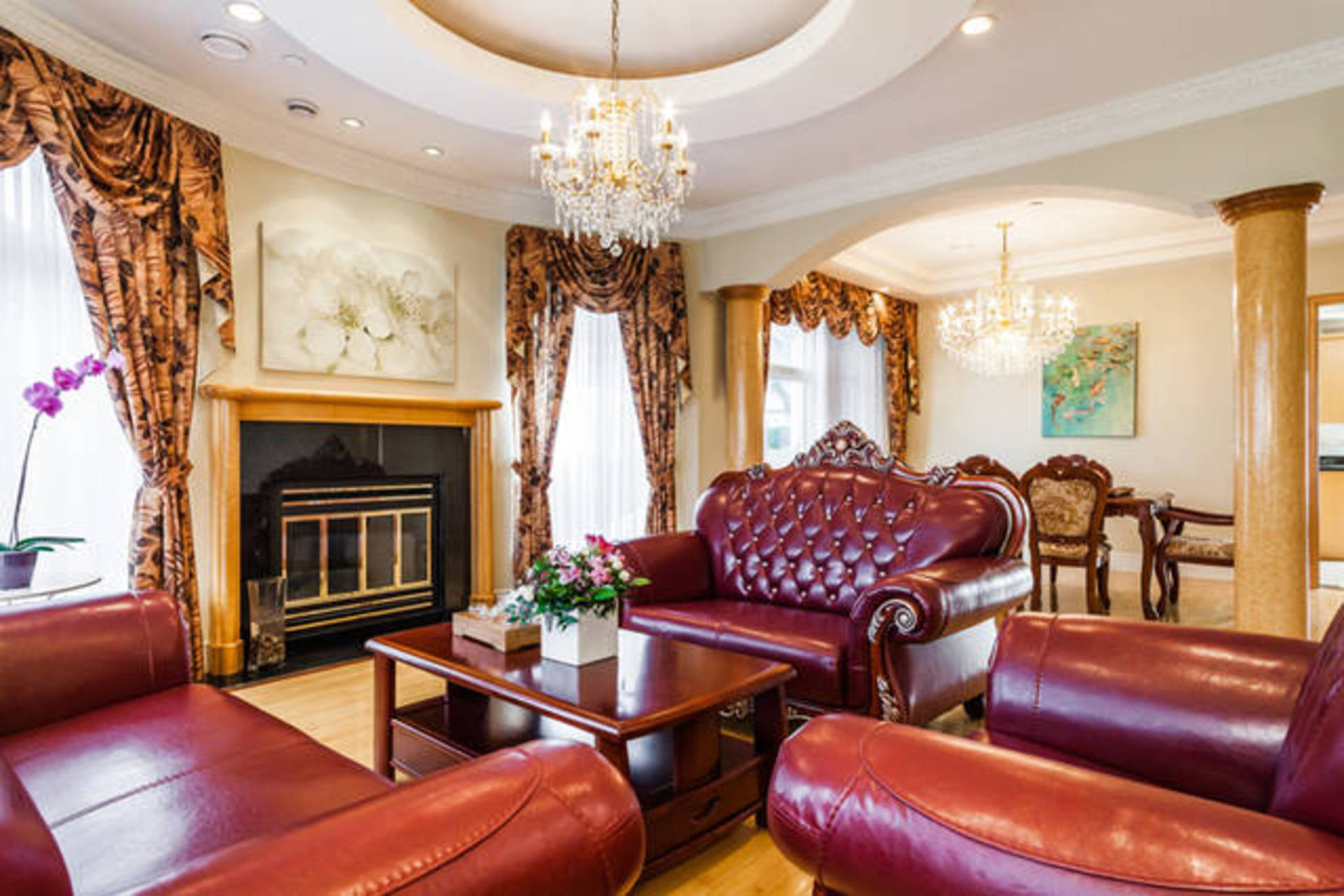 Living Room at 2208 West 34th Avenue, Kerrisdale, Vancouver West