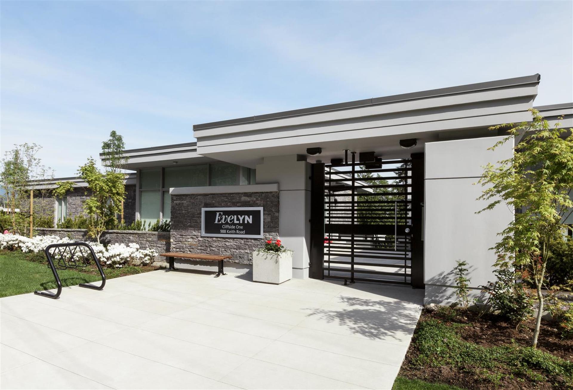 Entrance at 602 - 908 Keith Road, Park Royal, West Vancouver