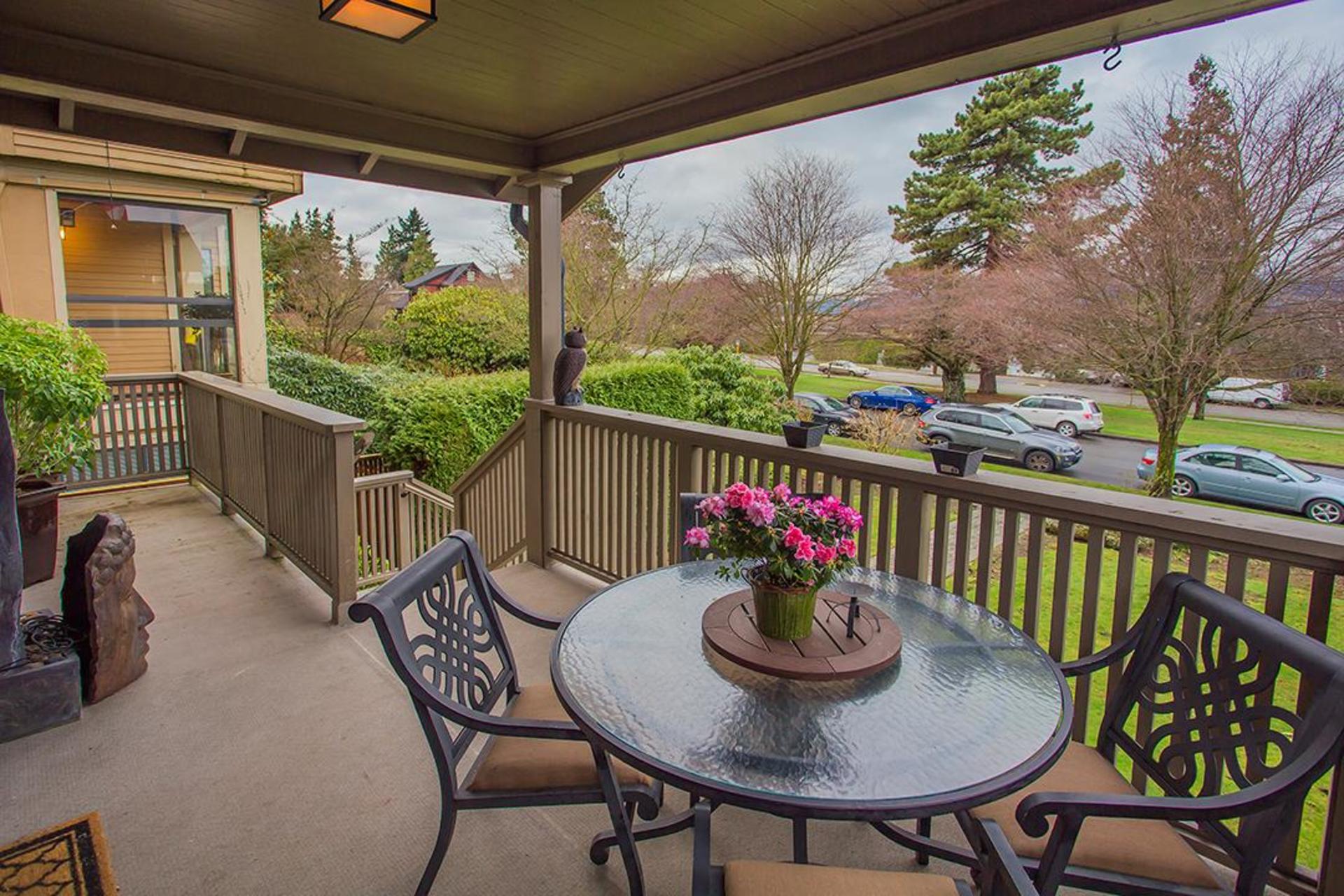 Balcony at 3244 West 1st Avenue, Point Grey, Vancouver West