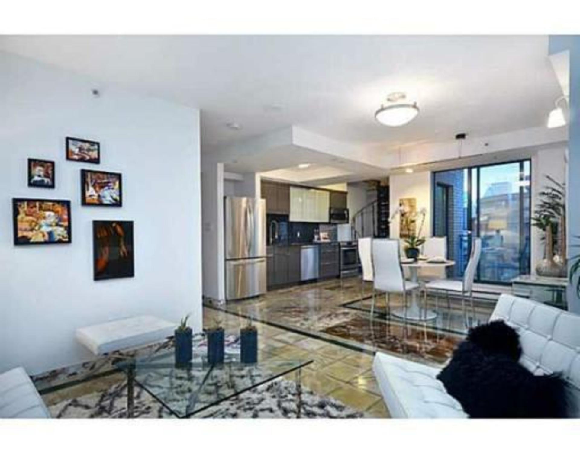 Living Room at PHF - 789 HELMCKEN, South Granville, Vancouver West